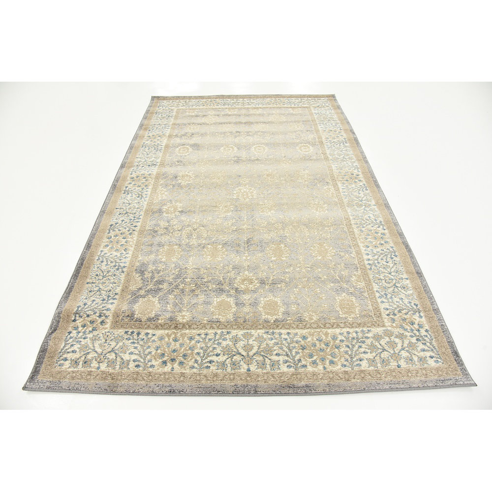 Unique Loom Salzburg Gray Area Rug & Reviews Wayfair