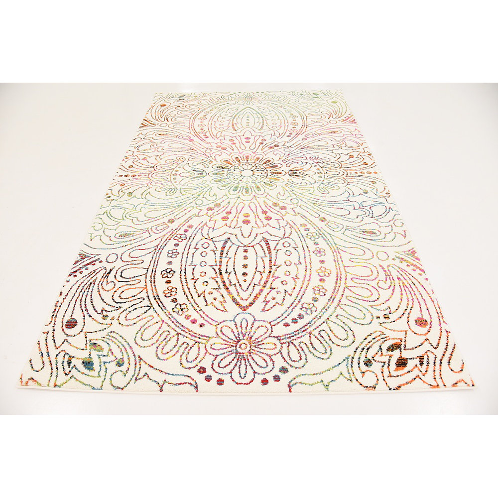 Unique Loom Lyon Ivory Area Rug & Reviews Wayfair