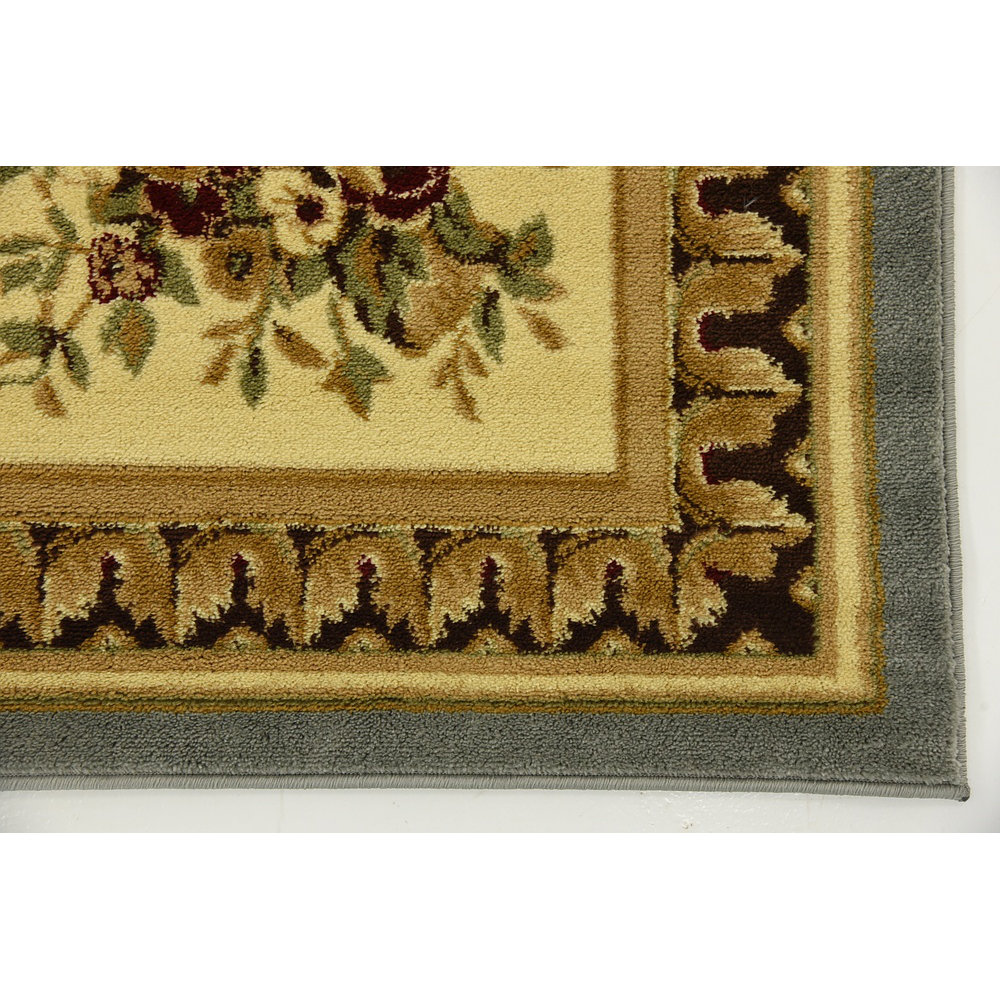 Unique Loom Versailles Light Blue Area Rug & Reviews Wayfair