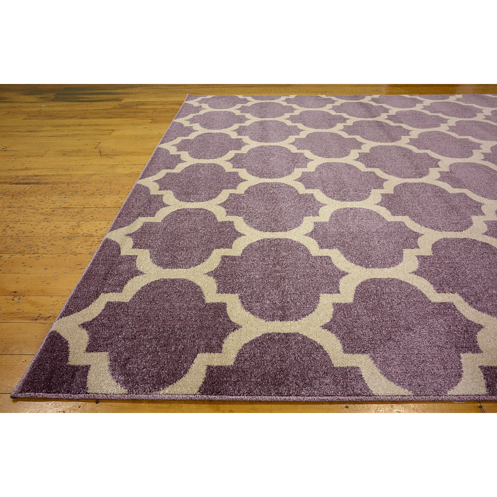 Trellis Purple Area Rug Wayfair