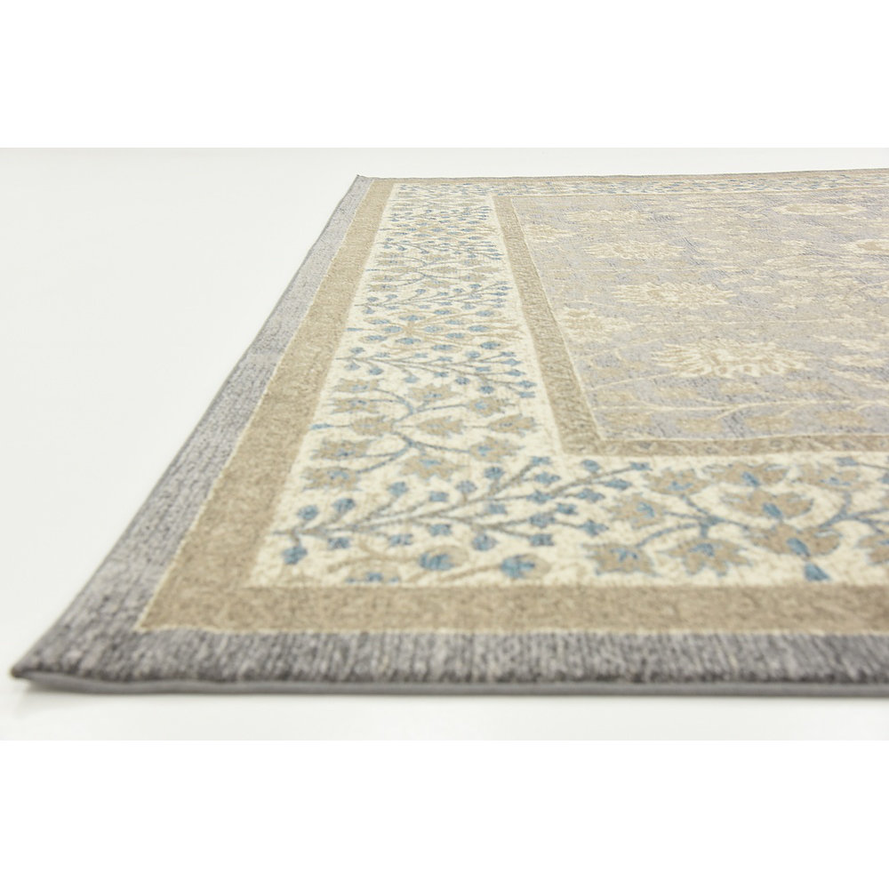 Unique Loom Salzburg Gray Area Rug & Reviews Wayfair