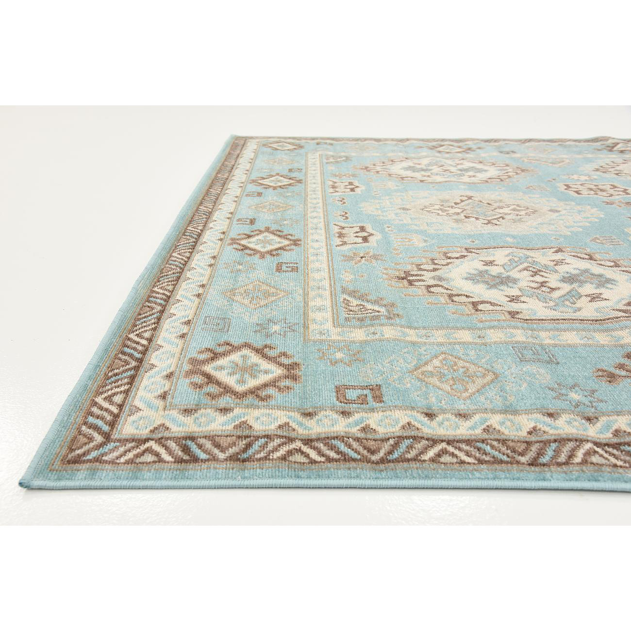 Unique Loom Tribeca Aquamarine Area Rug & Reviews Wayfair