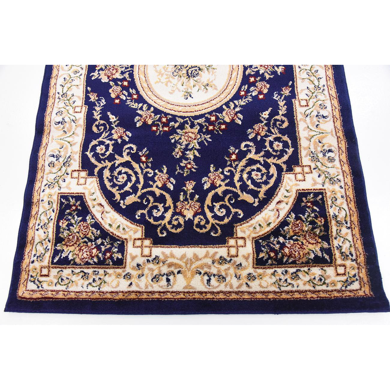 Versailles Navy Blue Area Rug Wayfair