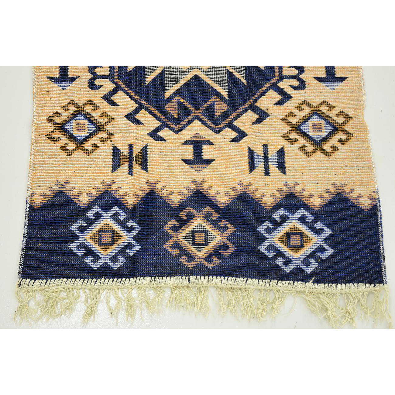 Kilim Dhurrie Cream Area Rug Wayfair