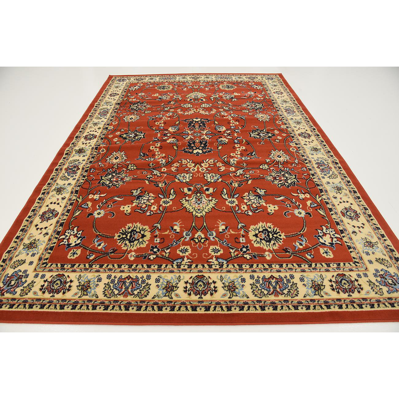 Kashan Terracotta Area Rug Wayfair