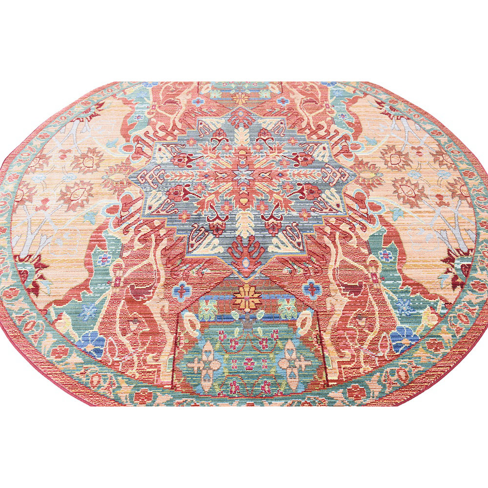 Unique Loom Aria Peach Area Rug & Reviews Wayfair