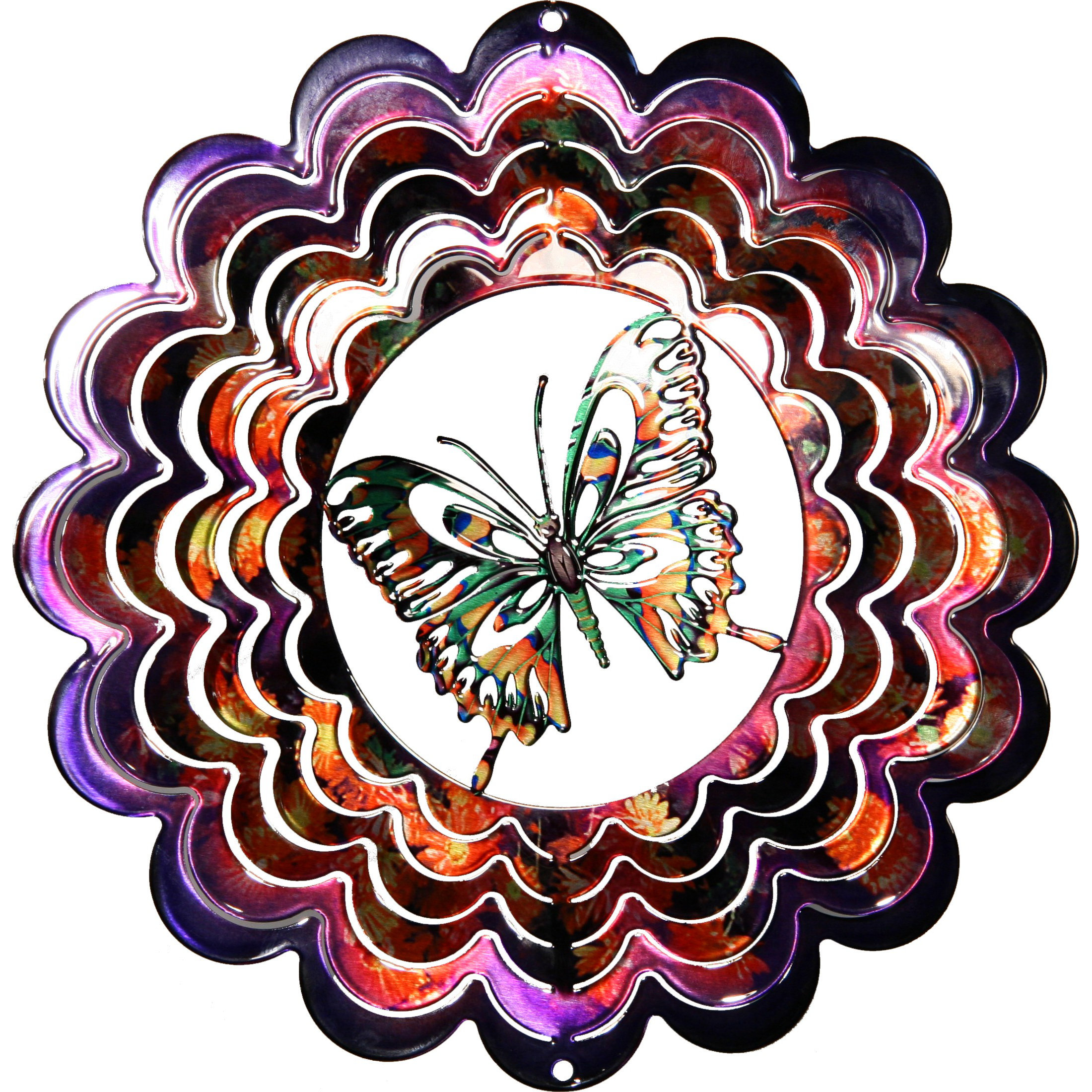 Next Innovations Eycatcher Kaleidoscope Butterfly Wind Spinner