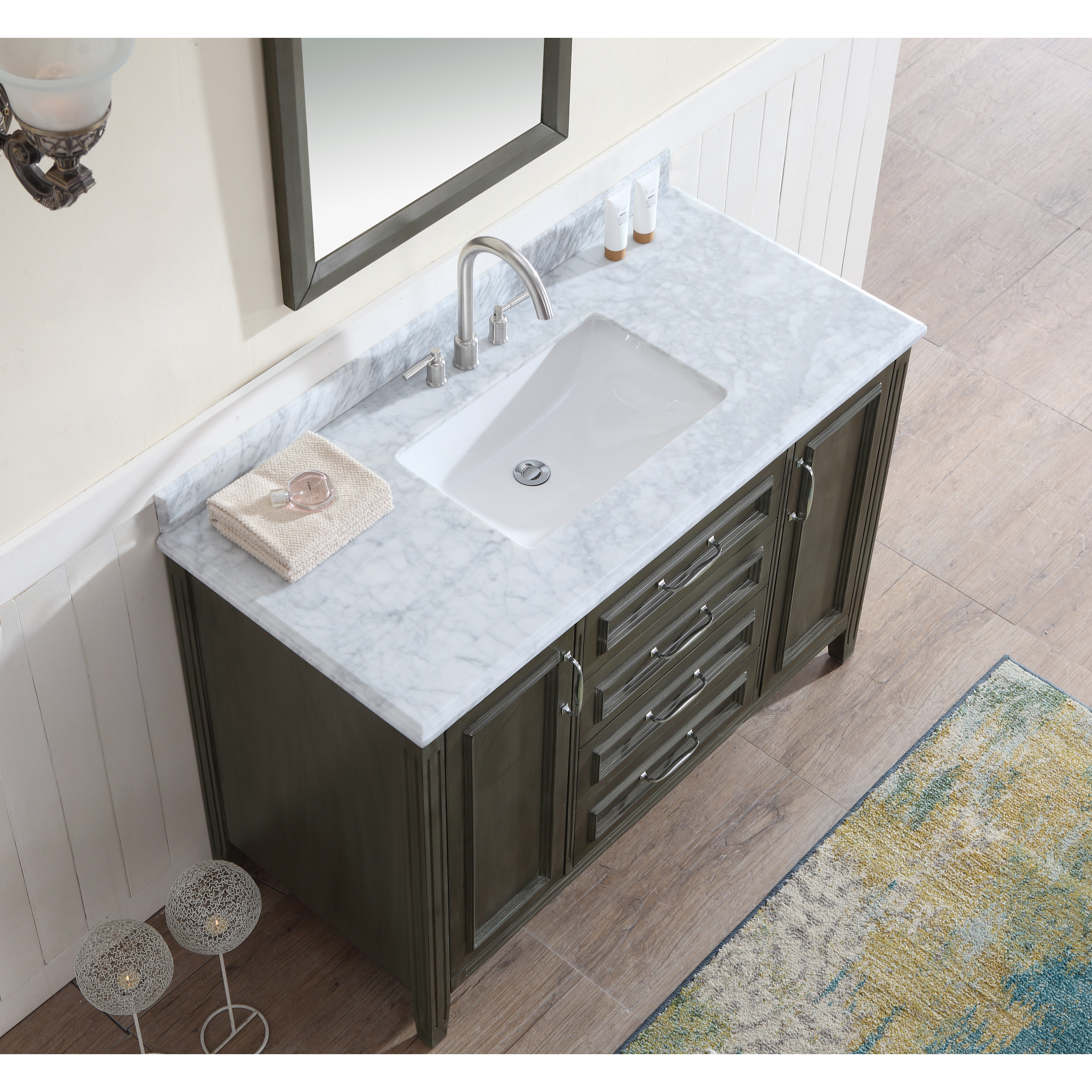 Jude 48" Single Bathroom Vanity Set Wayfair