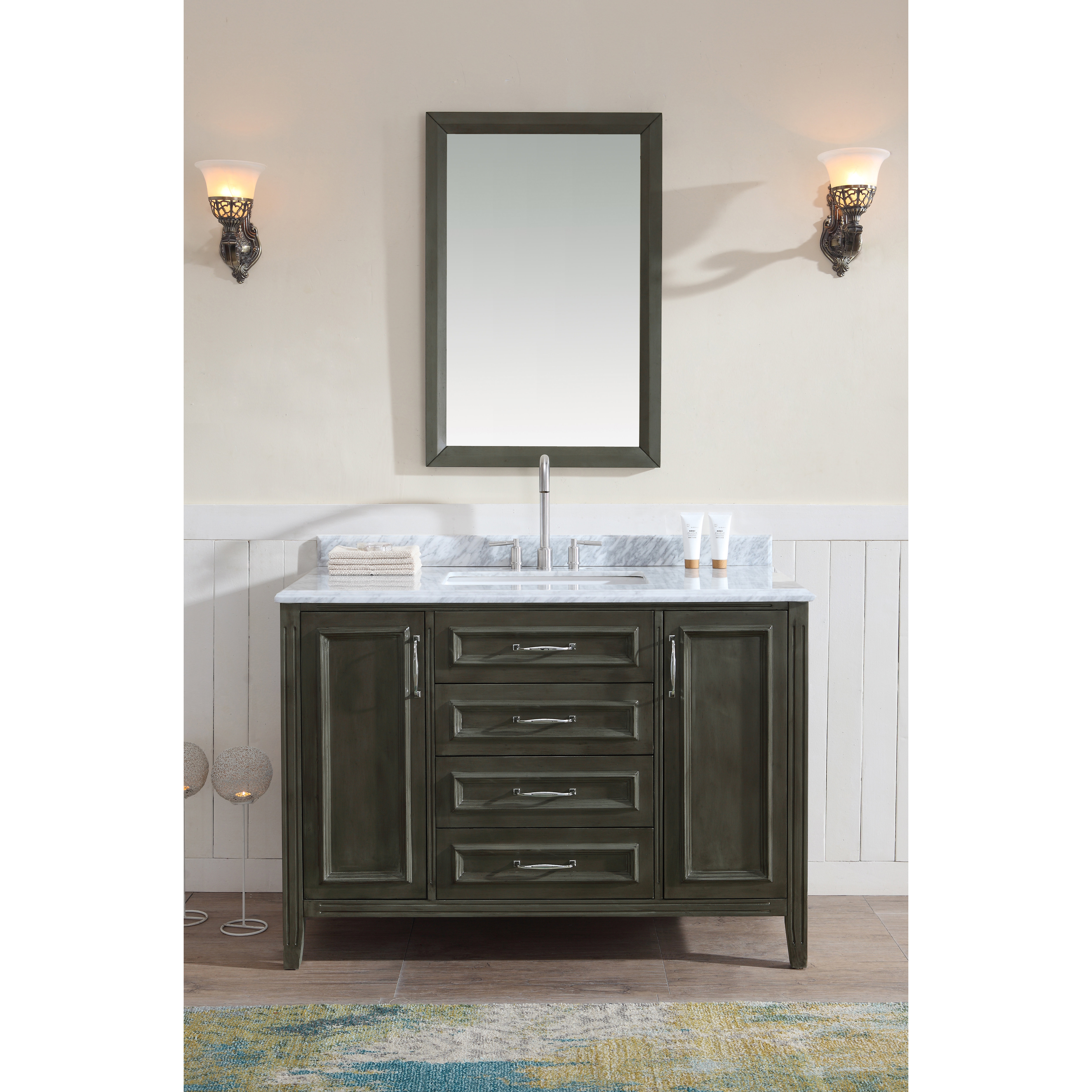 Jude 48" Single Bathroom Vanity Set Wayfair