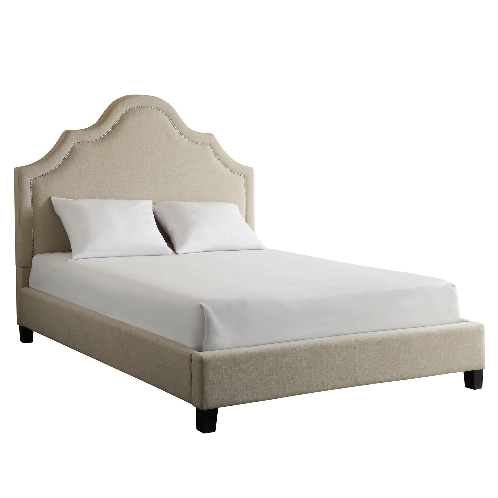 Lark Manor Nais Upholstered Headboard And Reviews Wayfair