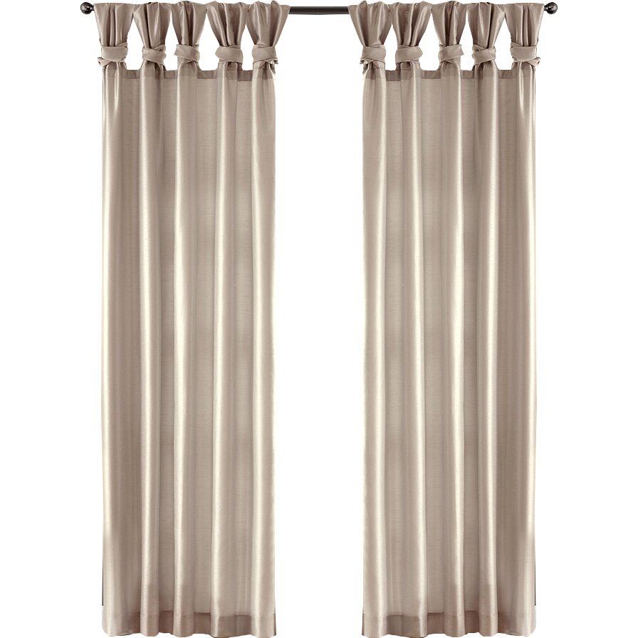 Sheer Twist Tab Curtain Panel | Joss & Main