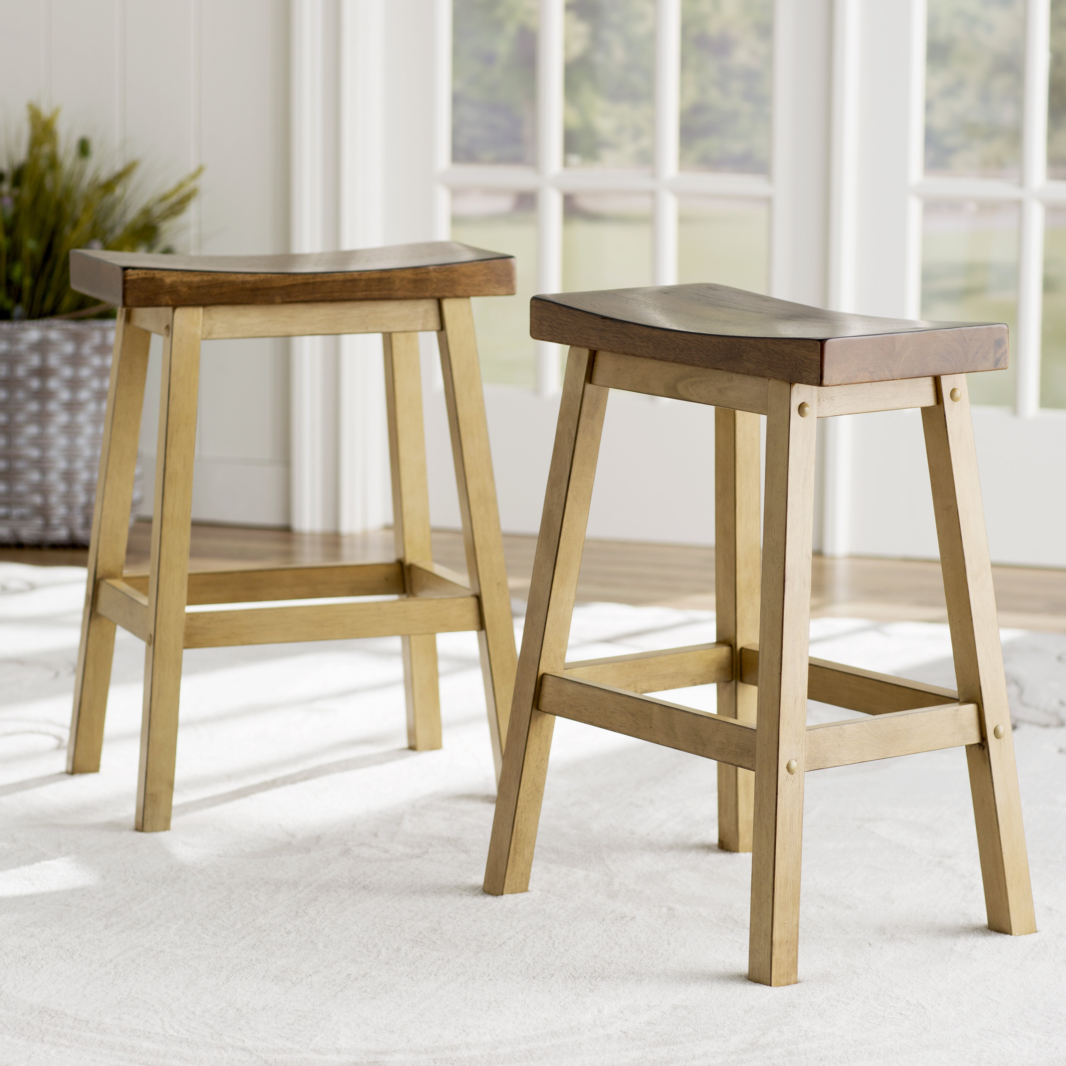 Lark Manor Grenoble 24" Bar Stool & Reviews Wayfair