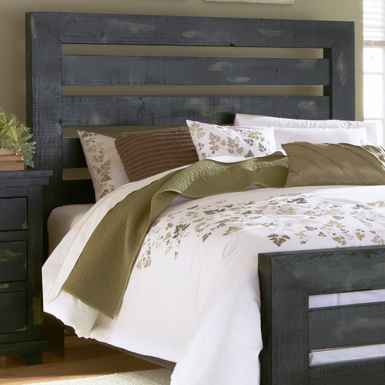 Lark Manor Castagnier Wood Headboard & Reviews | Wayfair