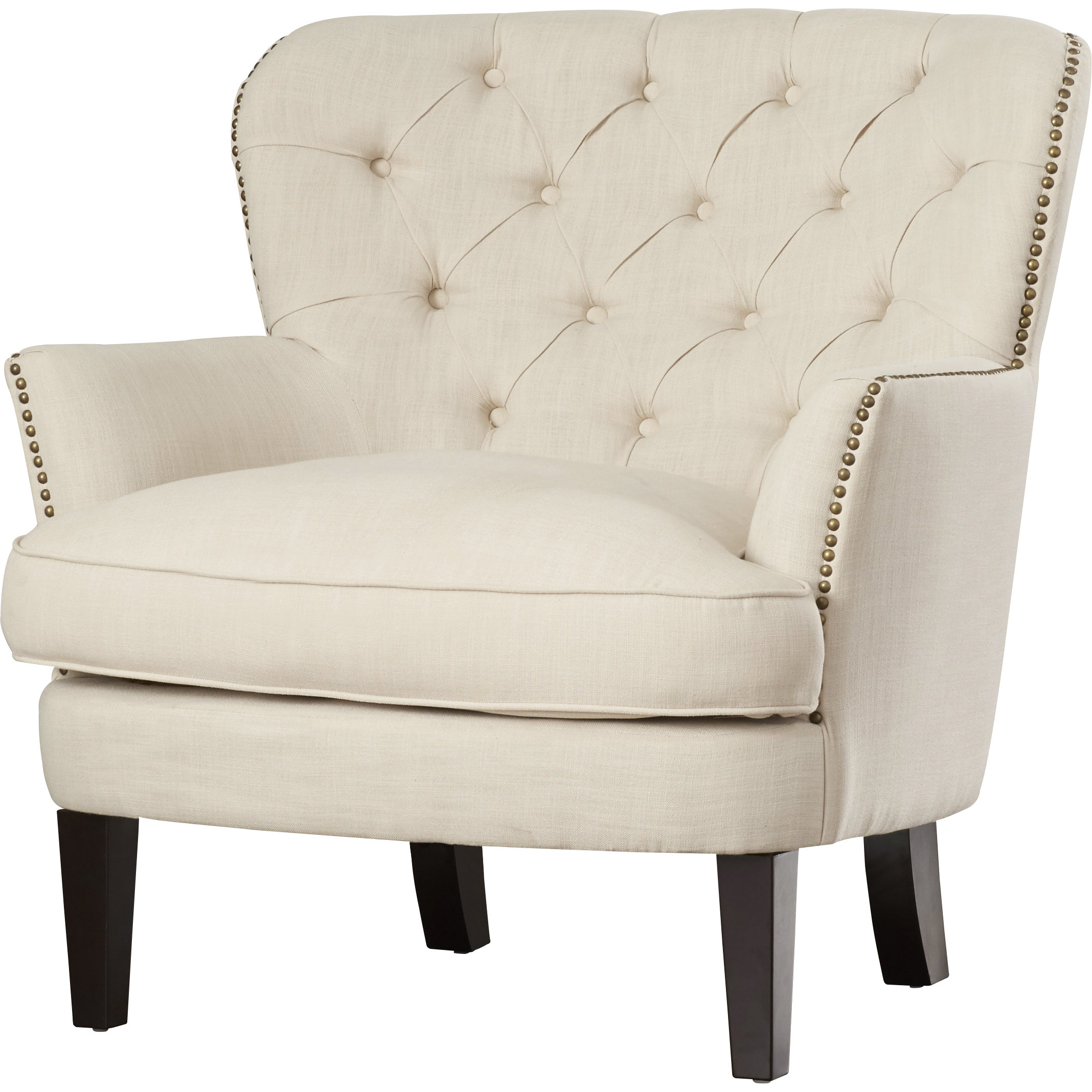 Lark Manor Celestin Flour Upholstered Arm Chair & Reviews Wayfair