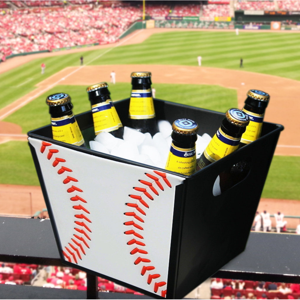Baseball Textured Beverage Bucket Wayfair