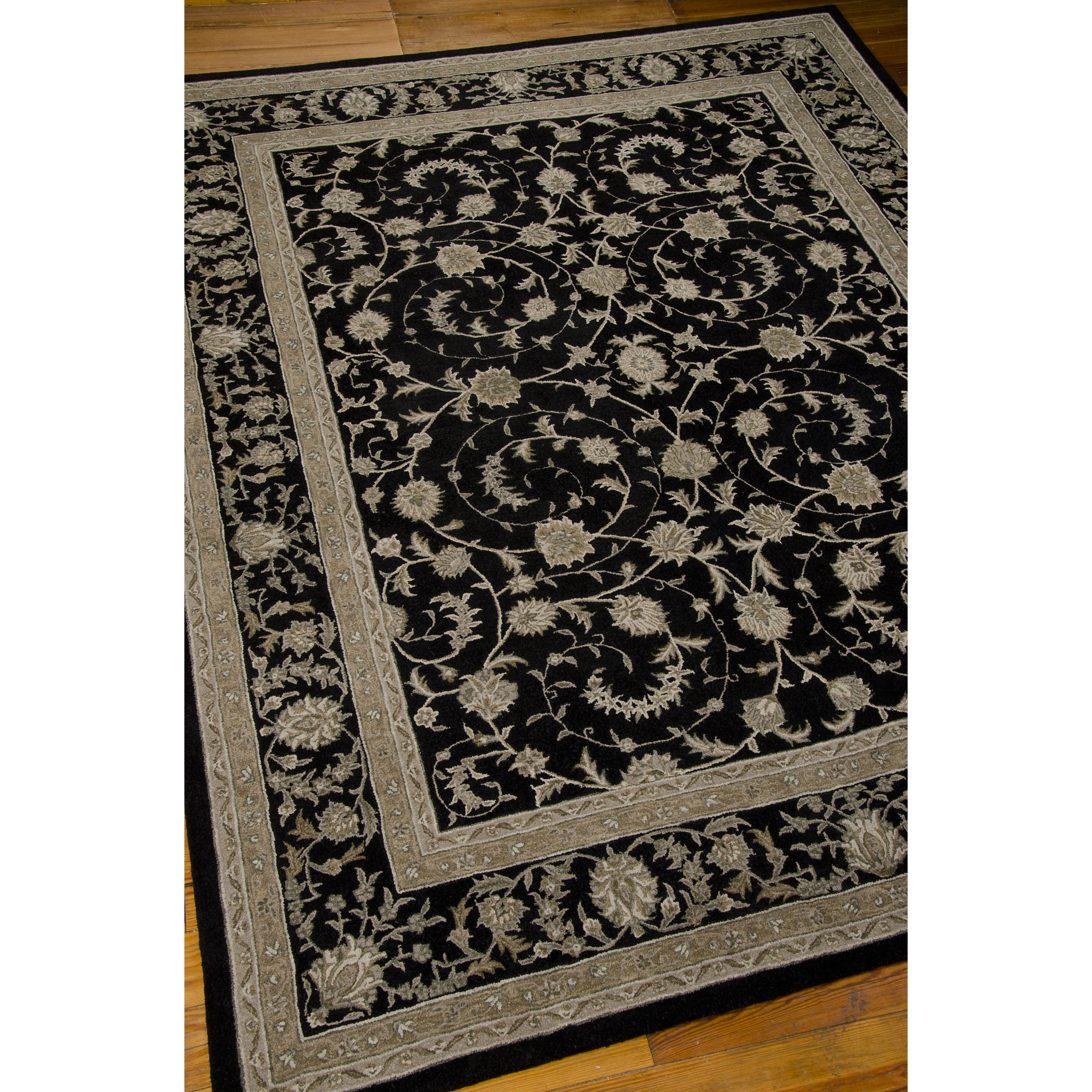 Heritage Hall Black Area Rug Wayfair