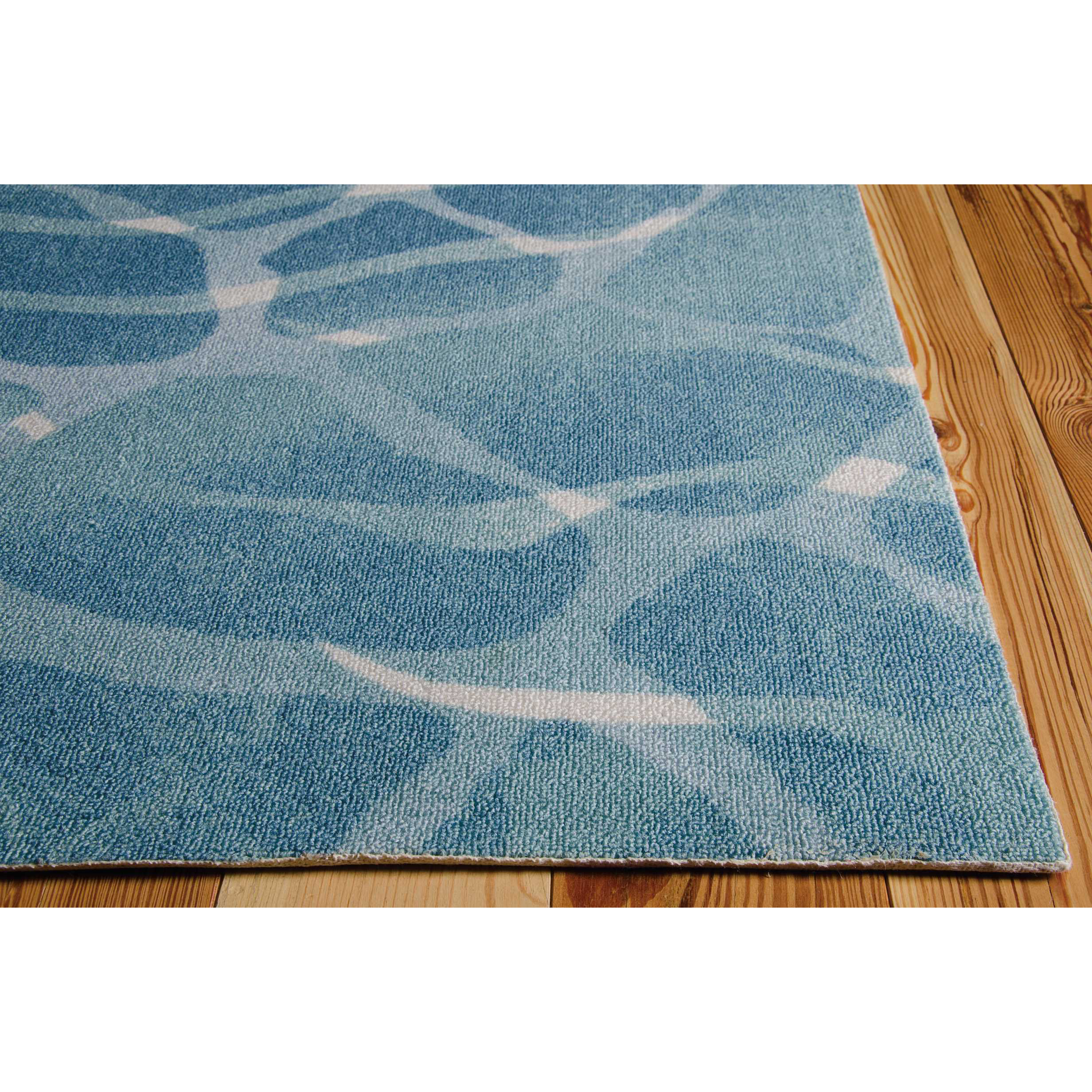 Coastal Aqua Indoor/Outdoor Area Rug Wayfair