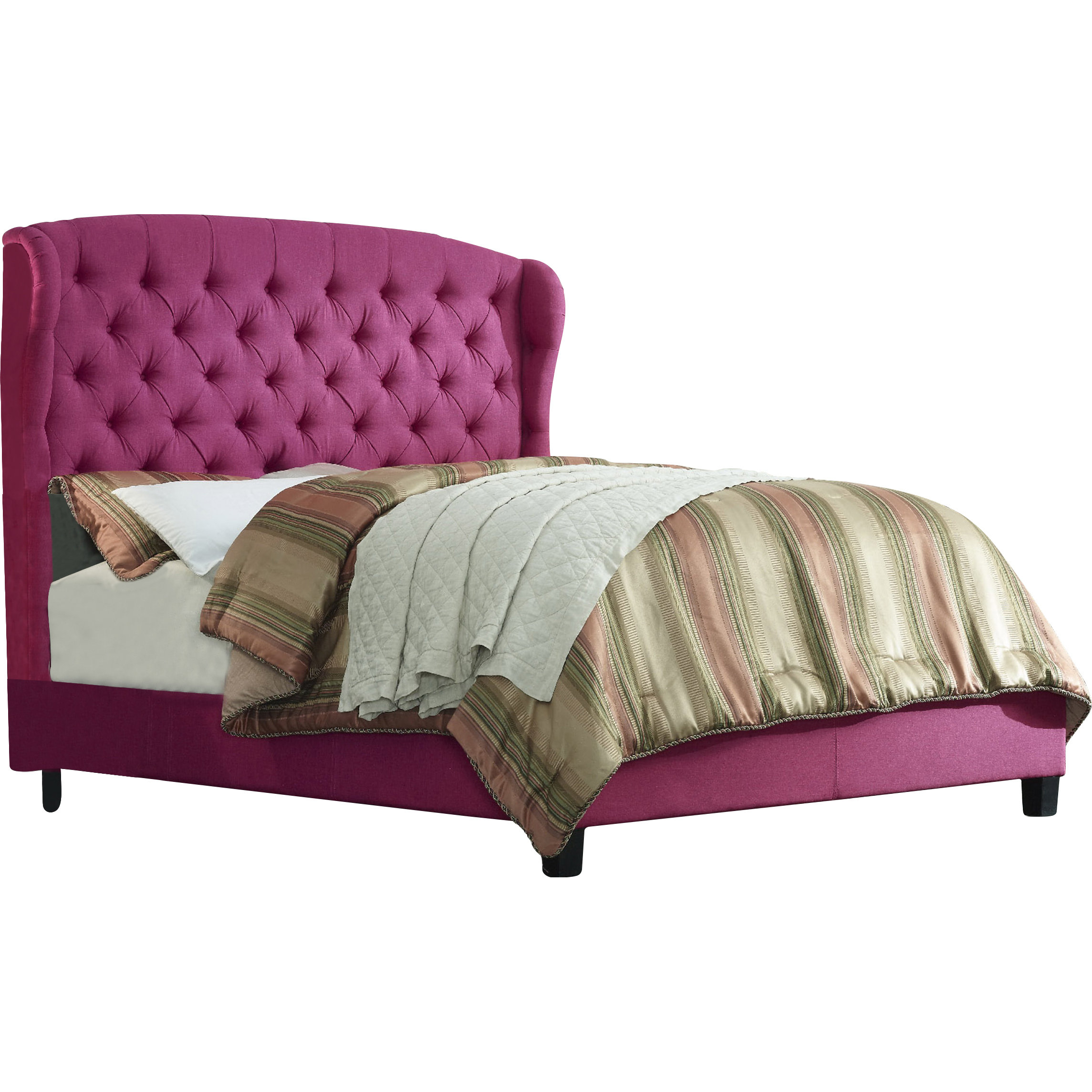 Mulhouse Furniture Felisa Upholstered Platform Bed & Reviews Wayfair.ca