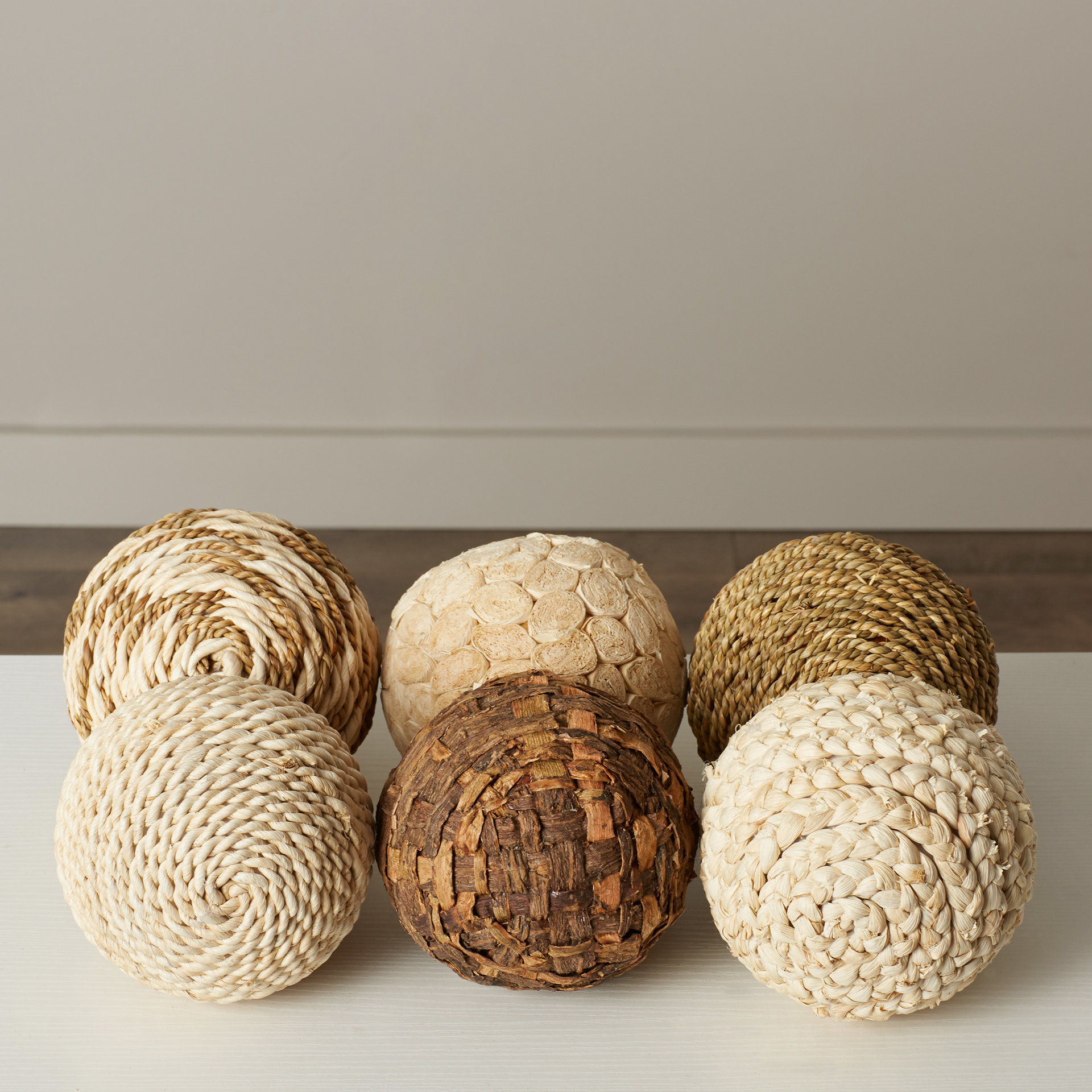 Carmella Decorative 6 Piece Ball Sculpture Set Wayfair