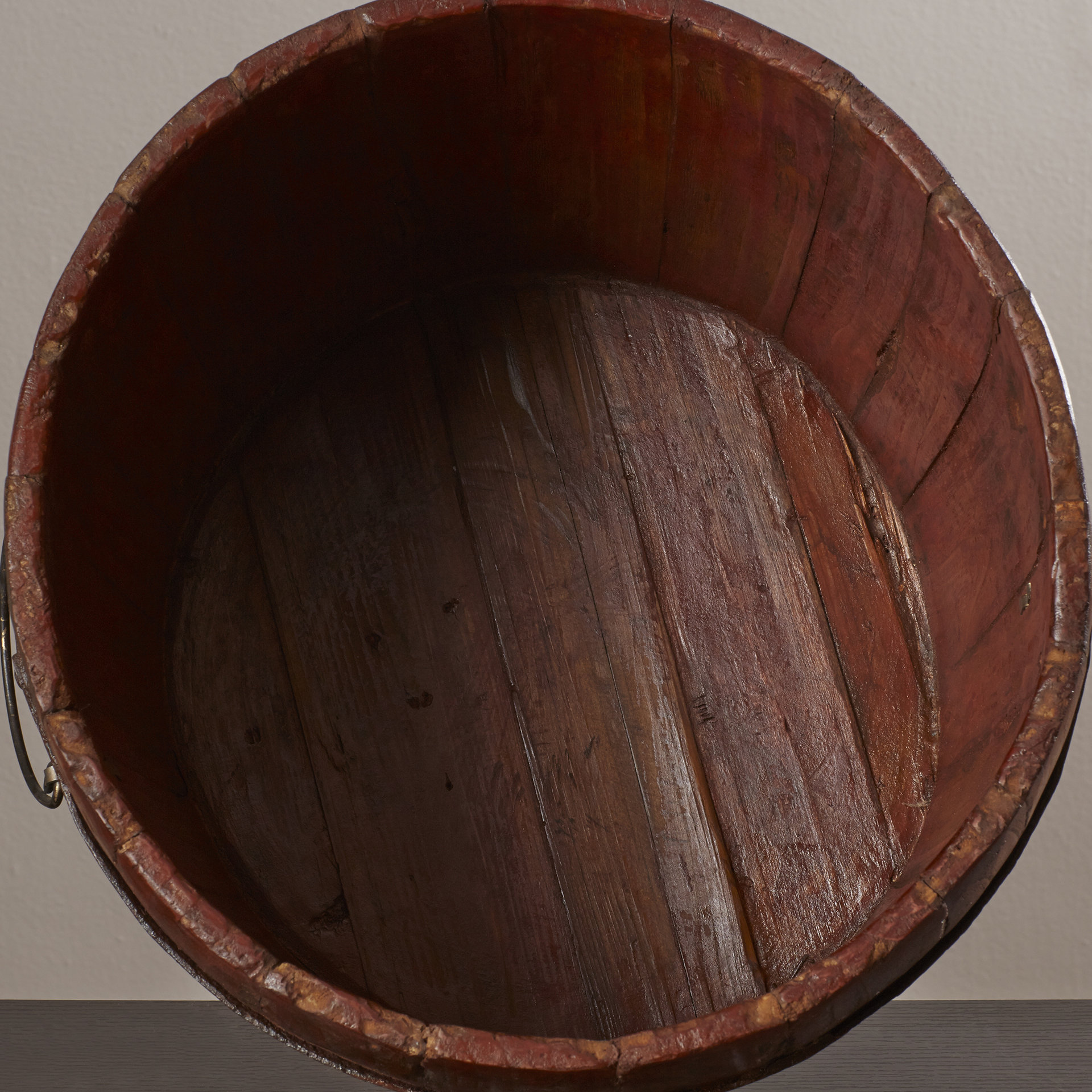 August Grove Royston Vintage Wooden Kitchen Bucket & Reviews Wayfair