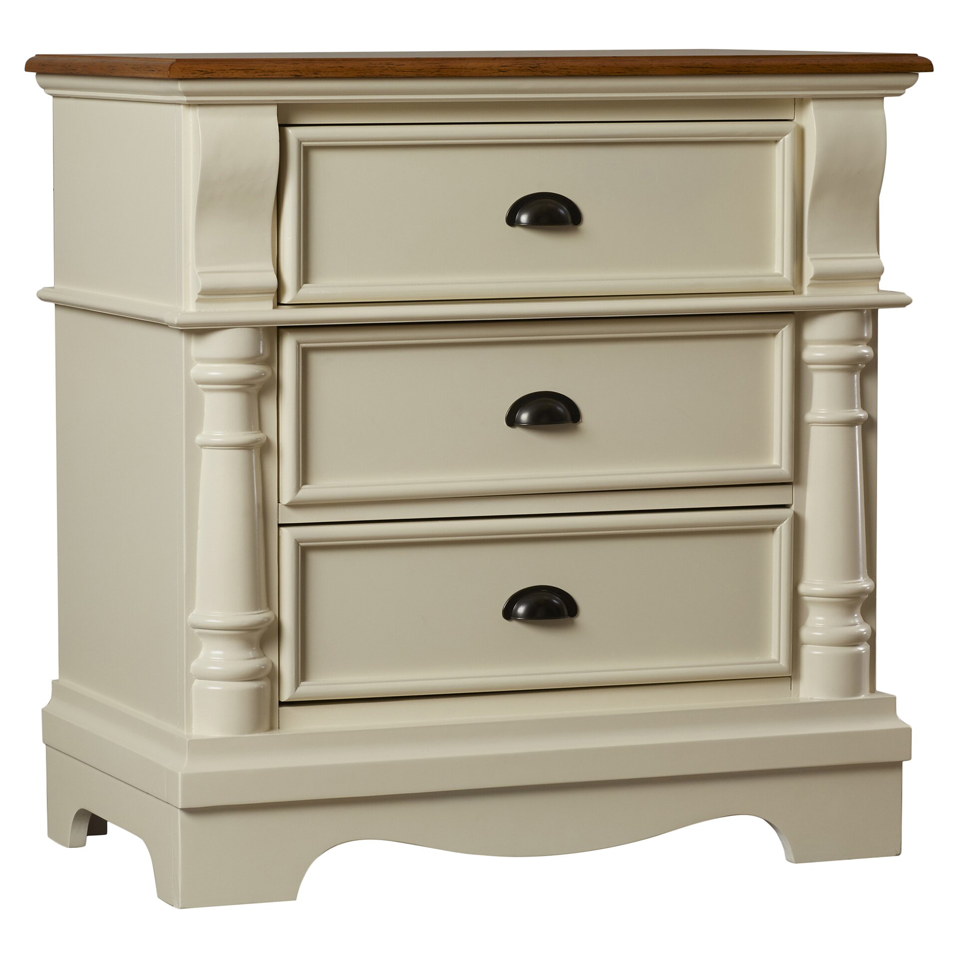 3 Drawer Bachelor's Chest Wayfair