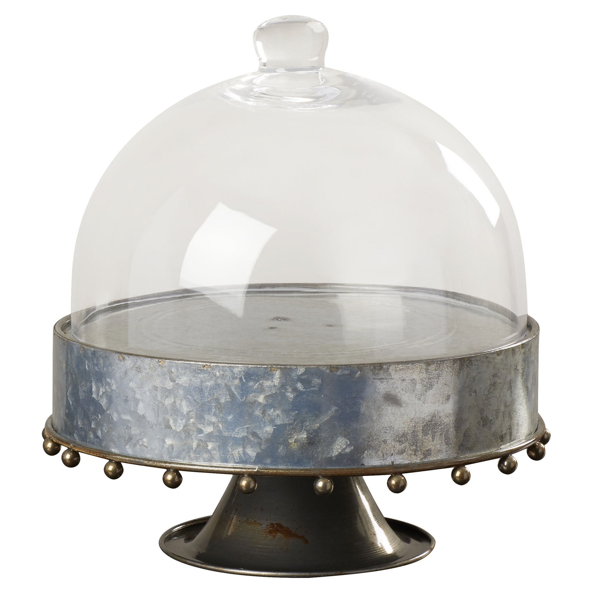 Kenmare Cake Stand with Glass Dome Wayfair