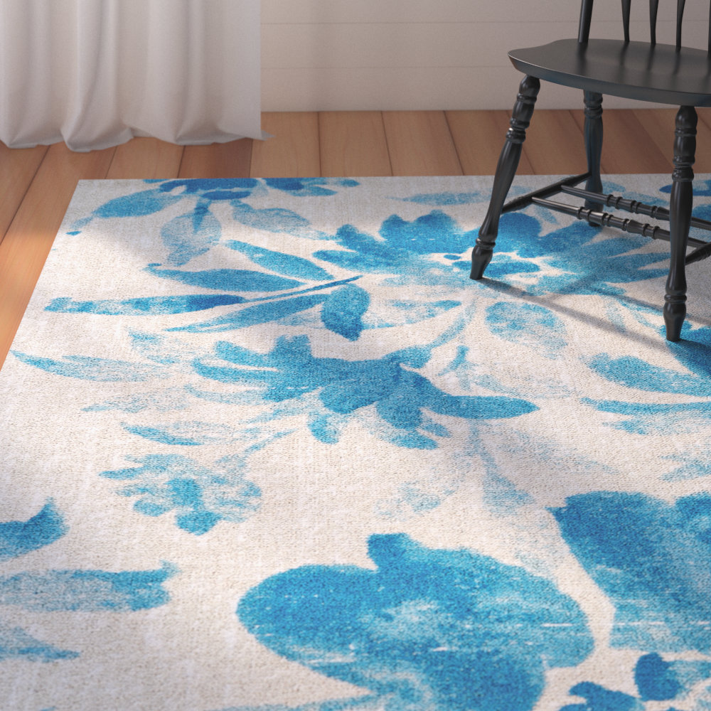 Aqua Area Rug Wayfair