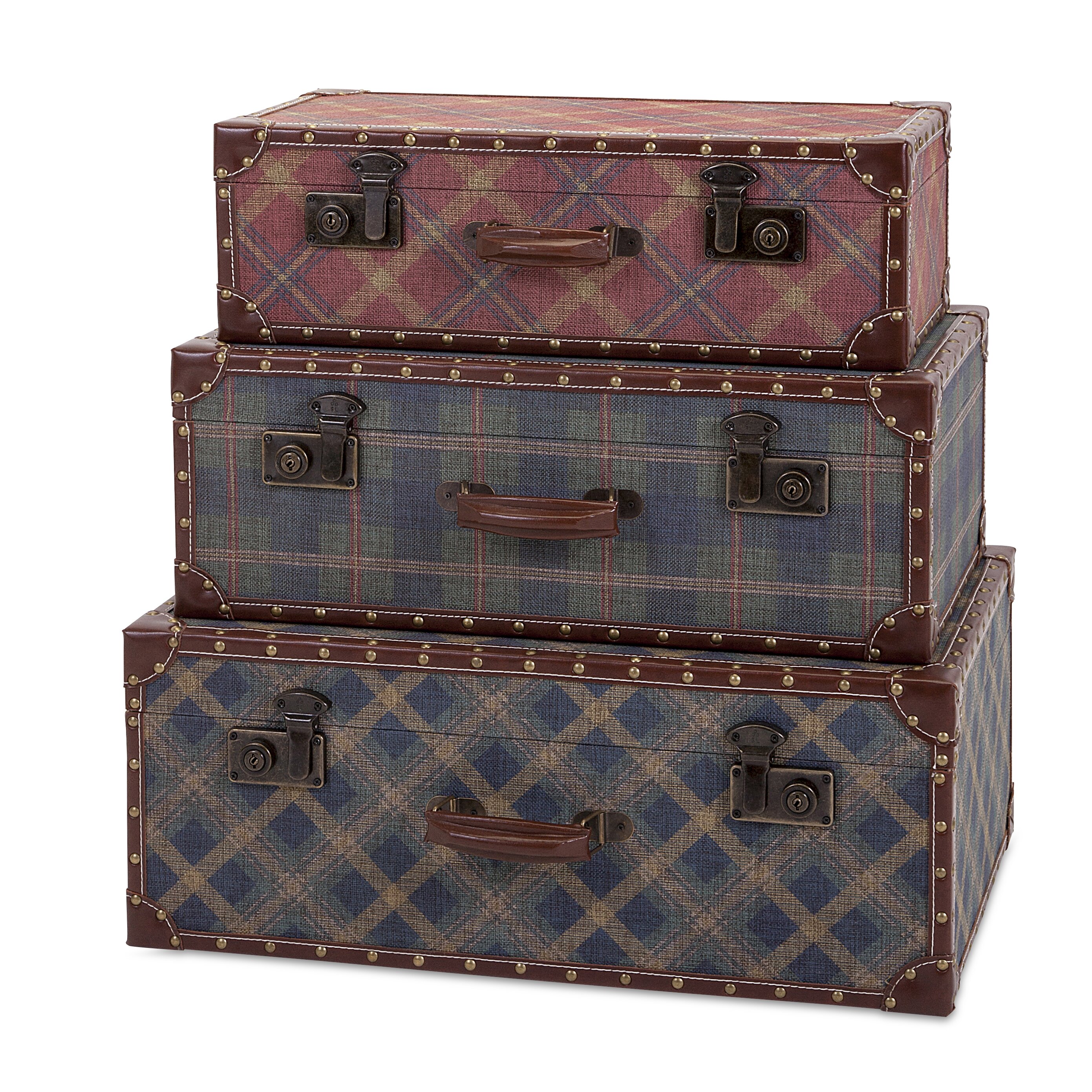 4 piece suitcase set