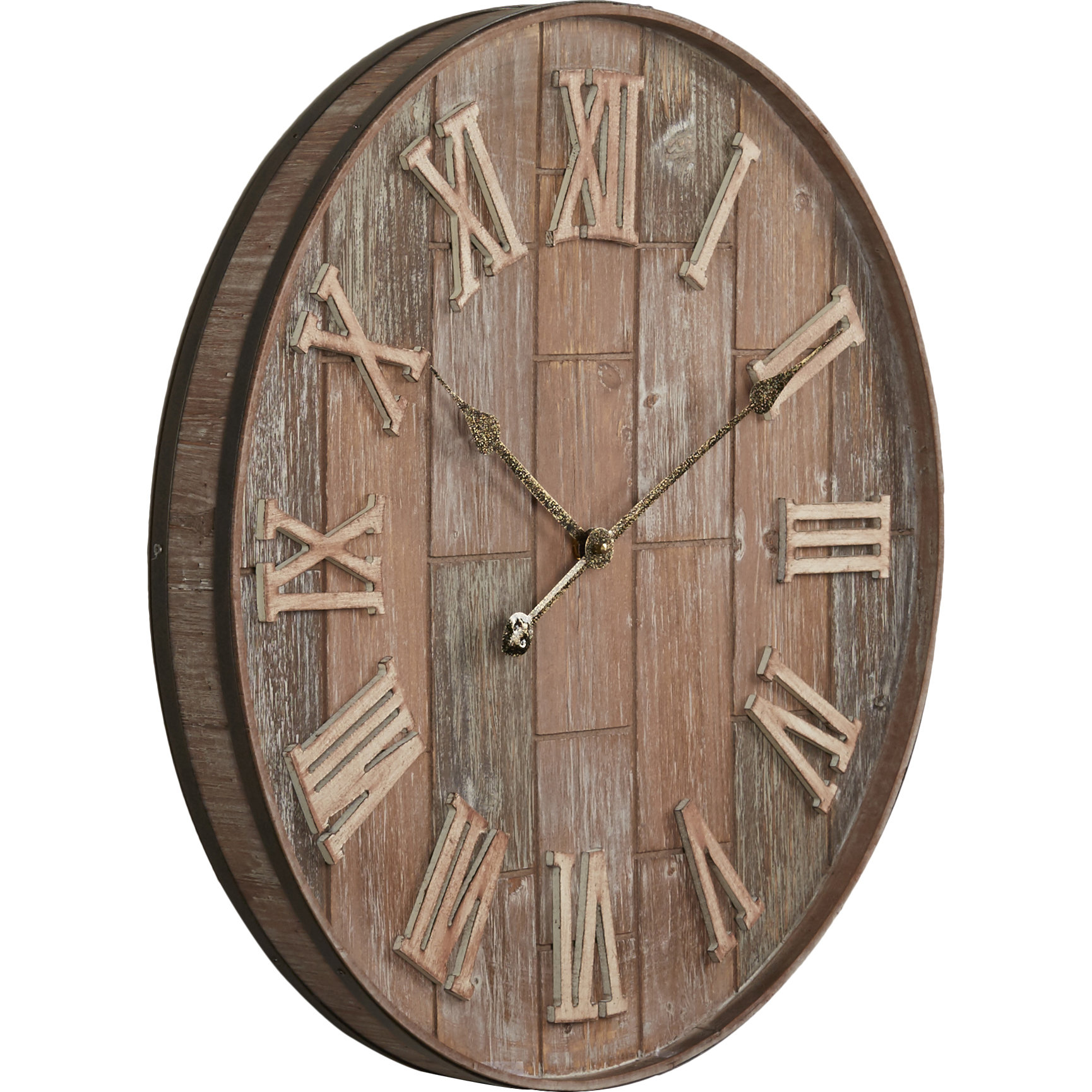 Loon Peak 24" Brick Wall Clock & Reviews Wayfair