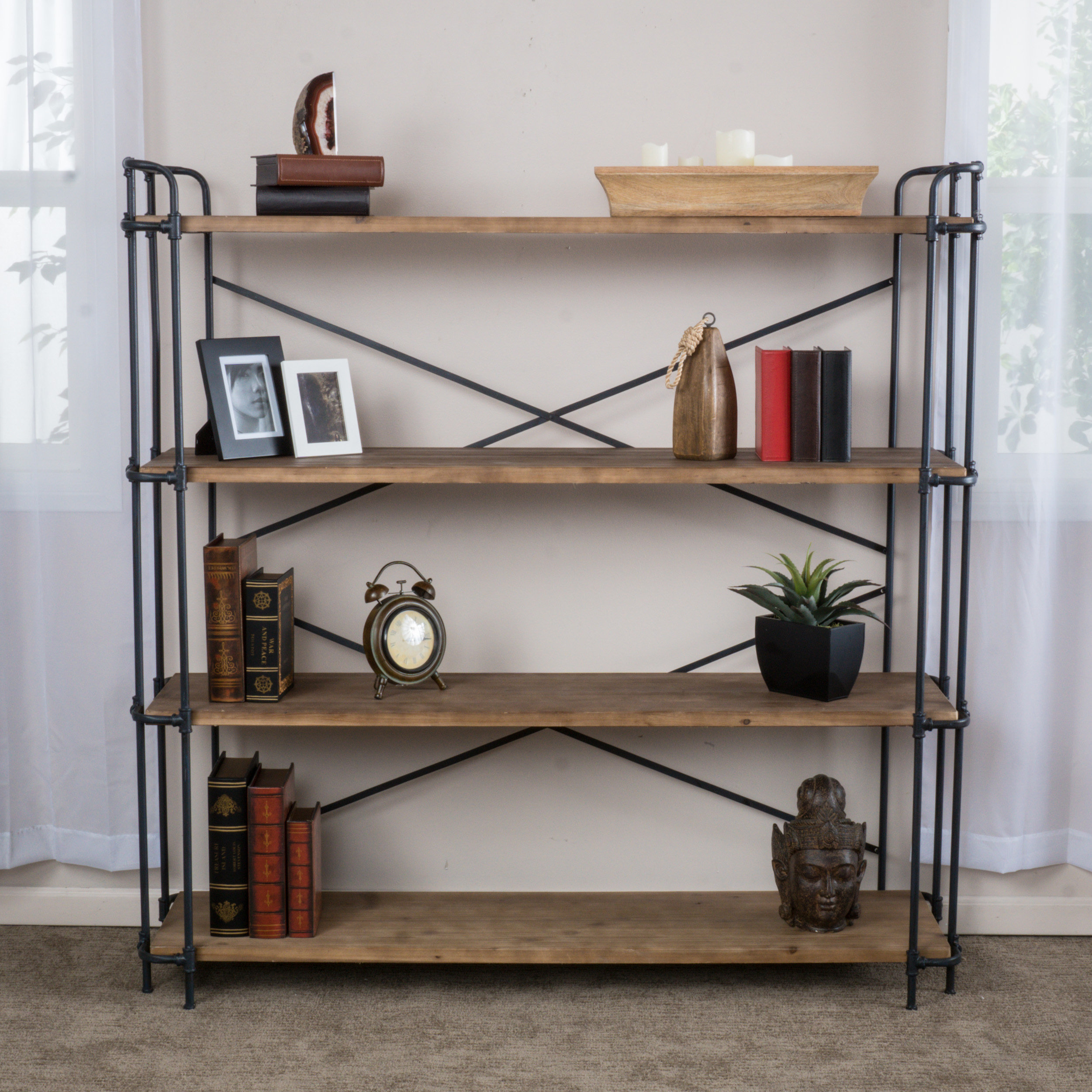 Trent Austin Design Brookshire 65.5" Accent Shelves & Reviews Wayfair
