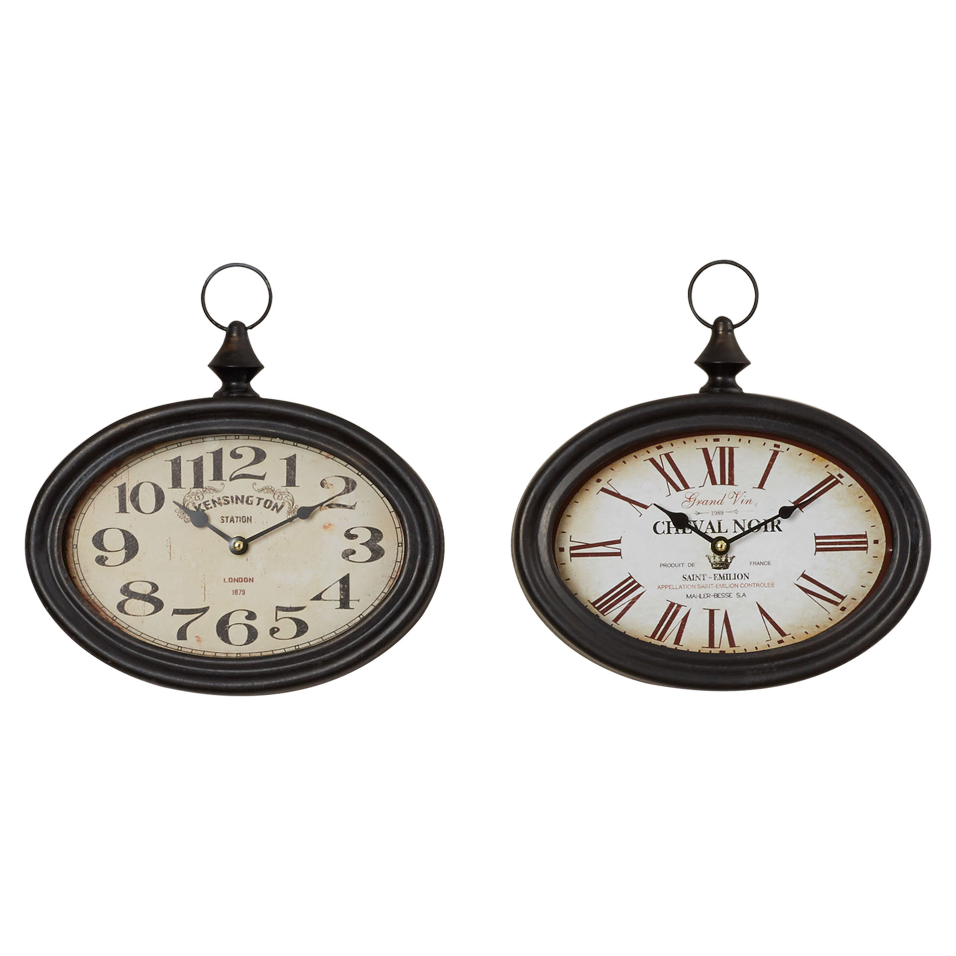 Trent Austin Design Baileyville Oval Wall Clock & Reviews Wayfair