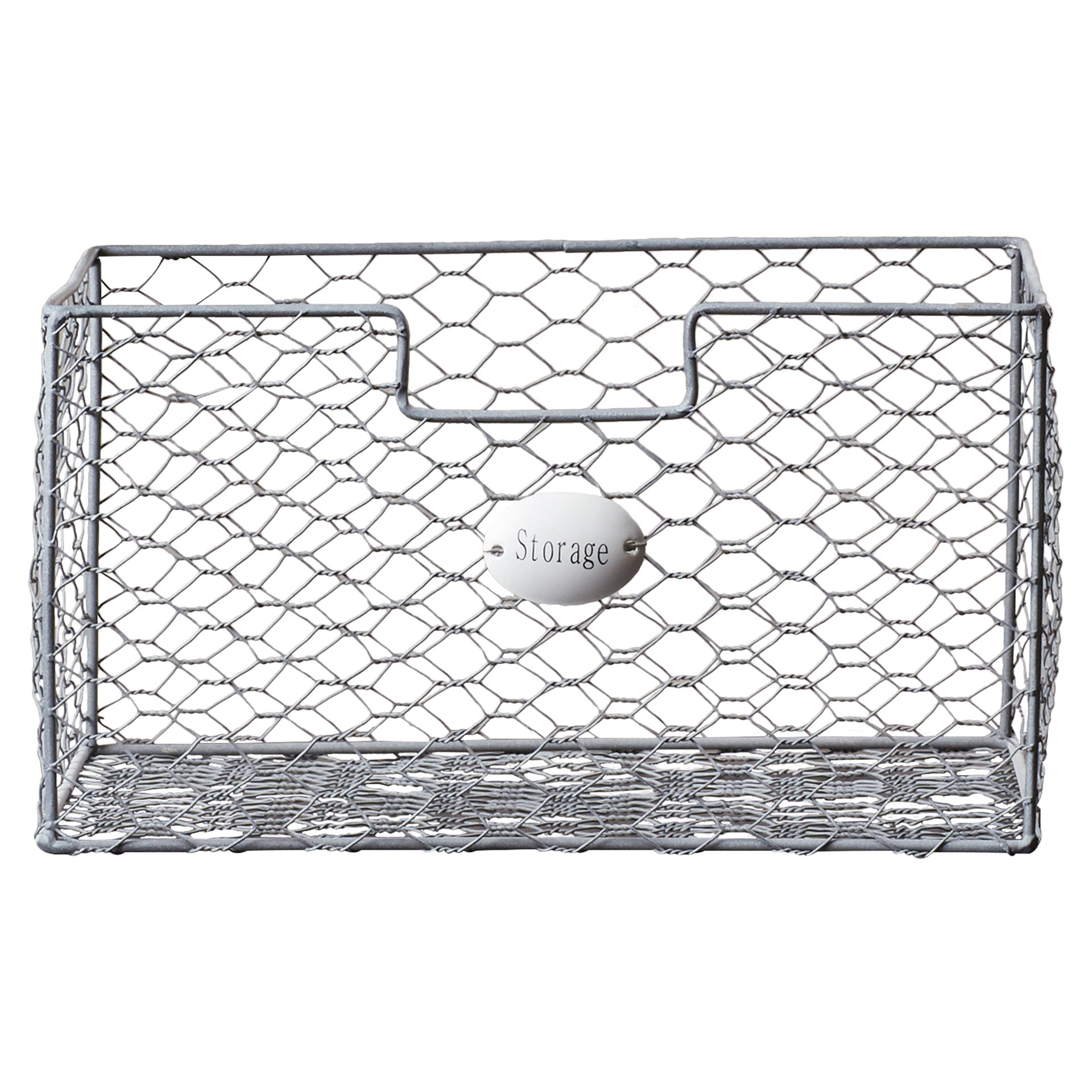 Wire Storage Basket Wayfair