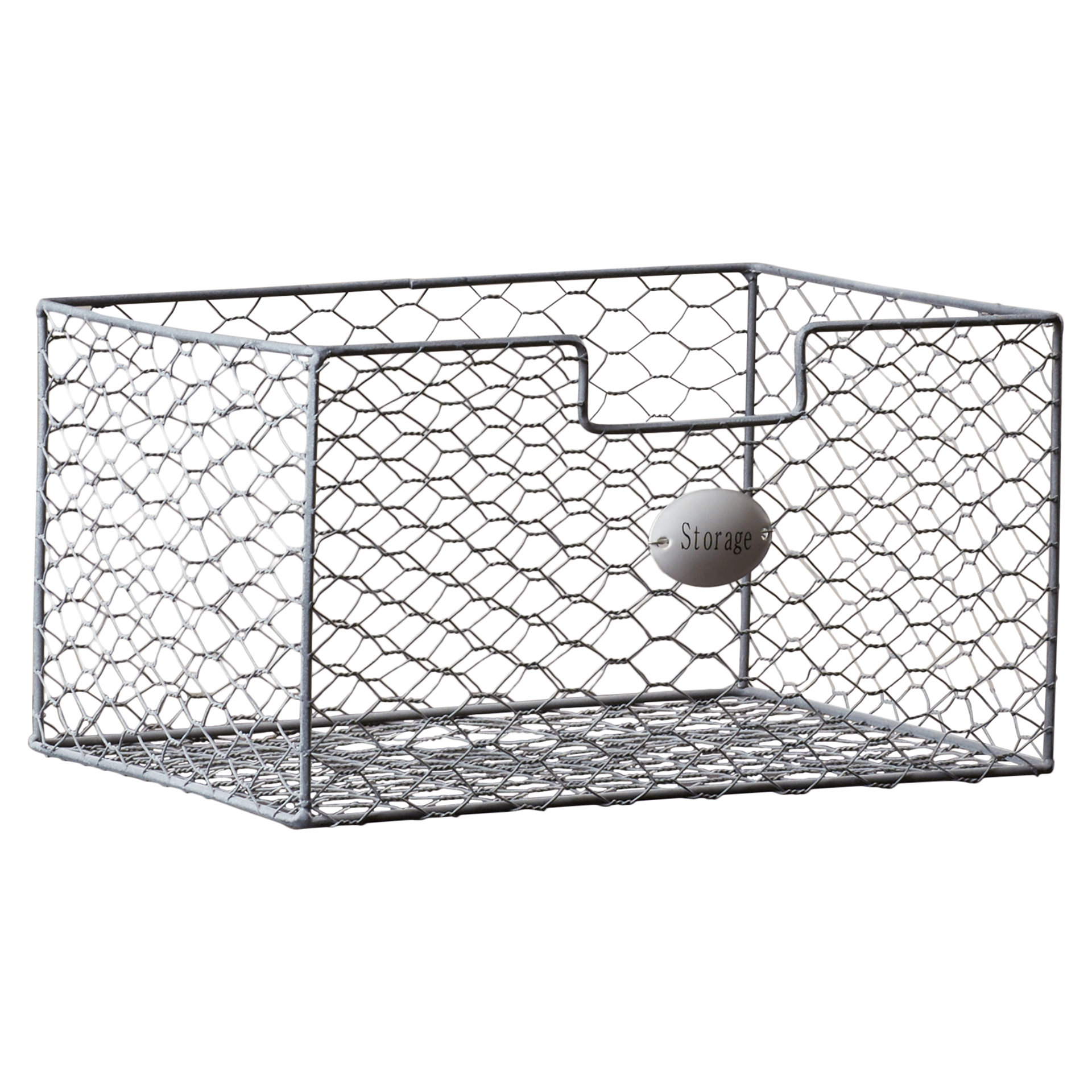 Wire Storage Basket Wayfair