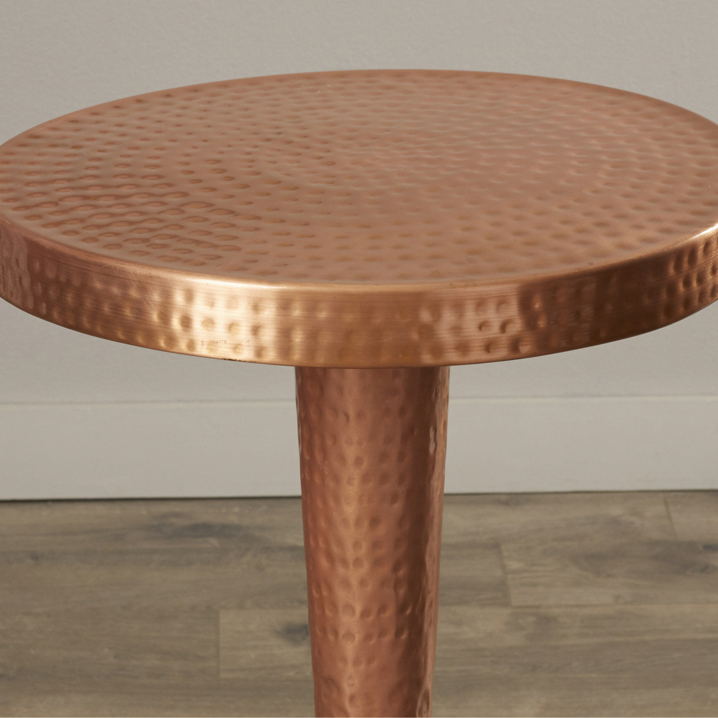 Trent Austin Design Brookhollow Metal Copper Accent Table & Reviews