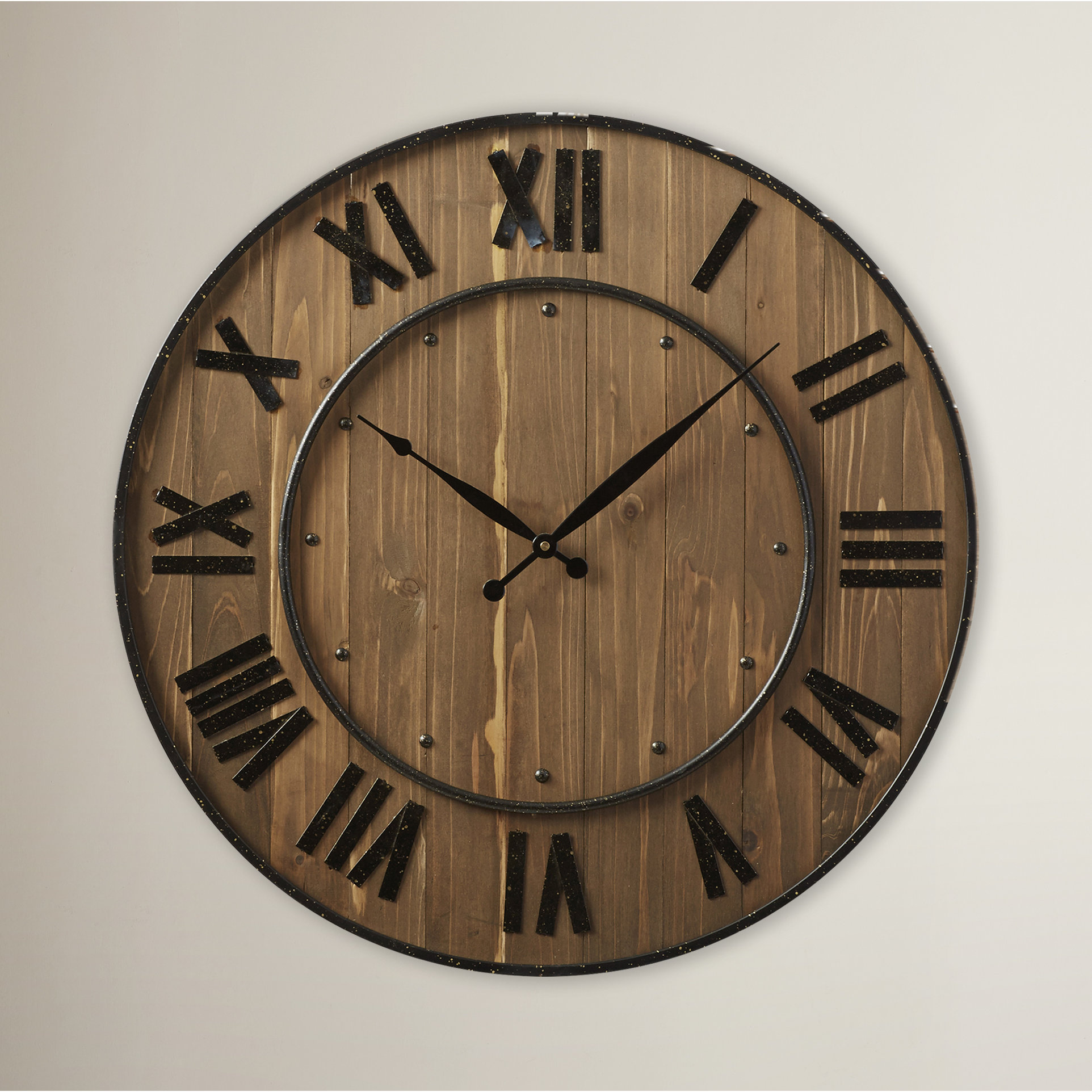 Northrop Wine Barrel 24" Wall Clock Wayfair.ca