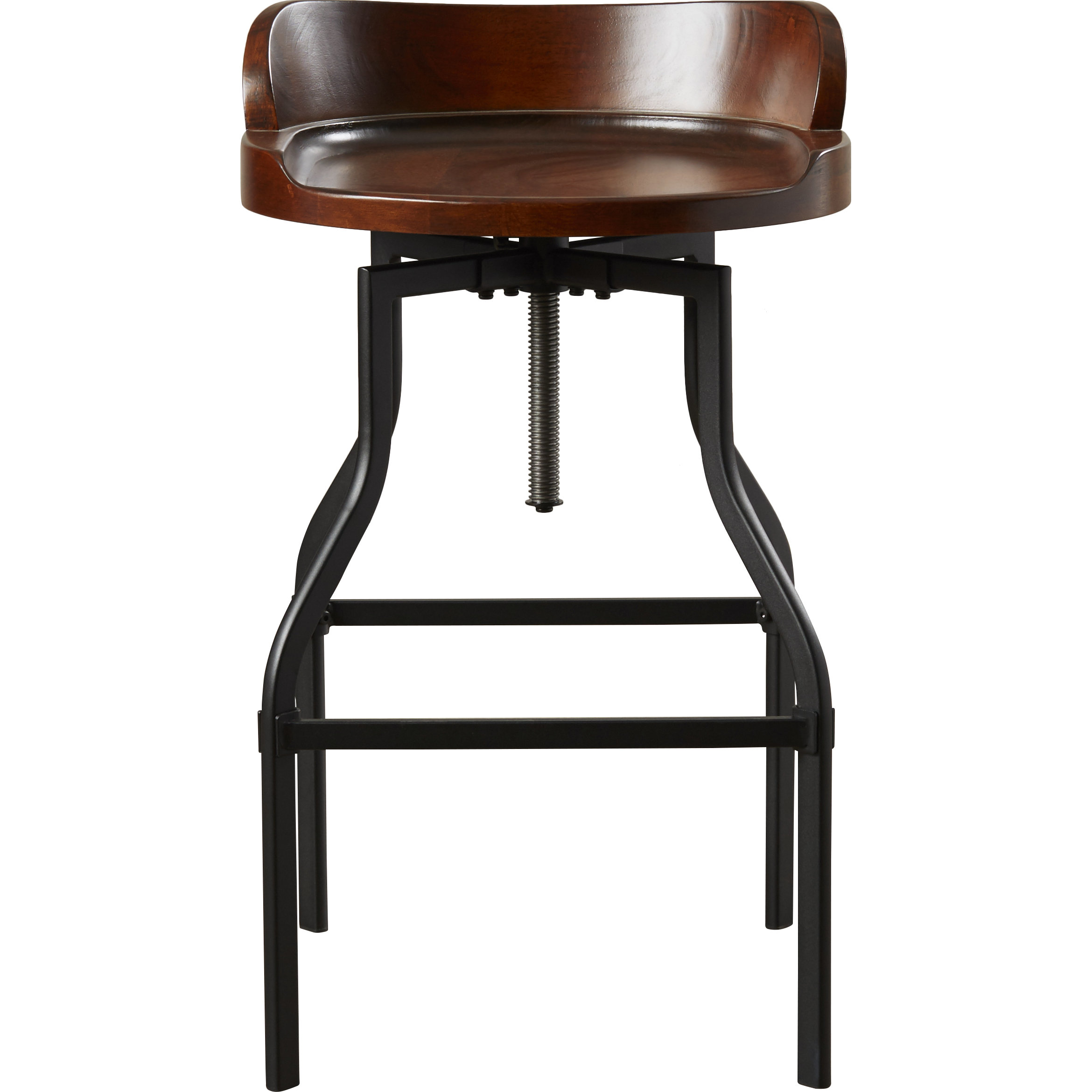 Adjustable Height Swivel Bar Stool Wayfair