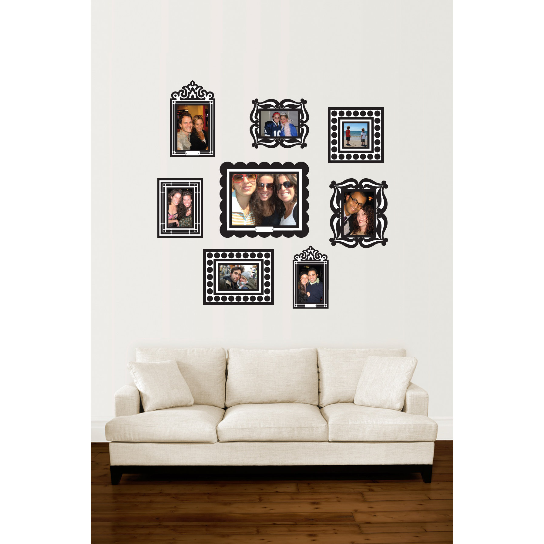 Deborah Picture Frame Wall Decal Wayfair