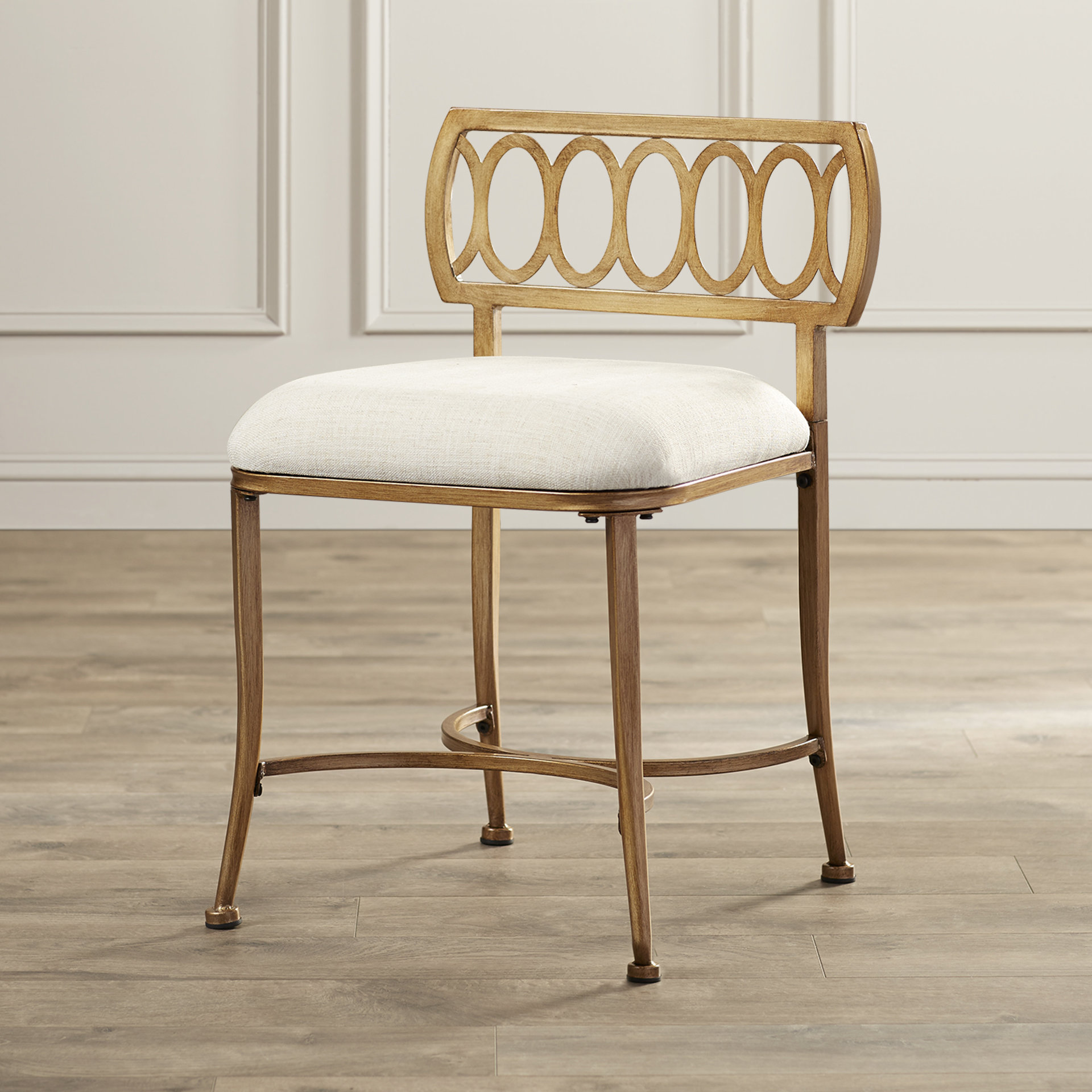 House of Hampton Adira Vanity Stool & Reviews | Wayfair