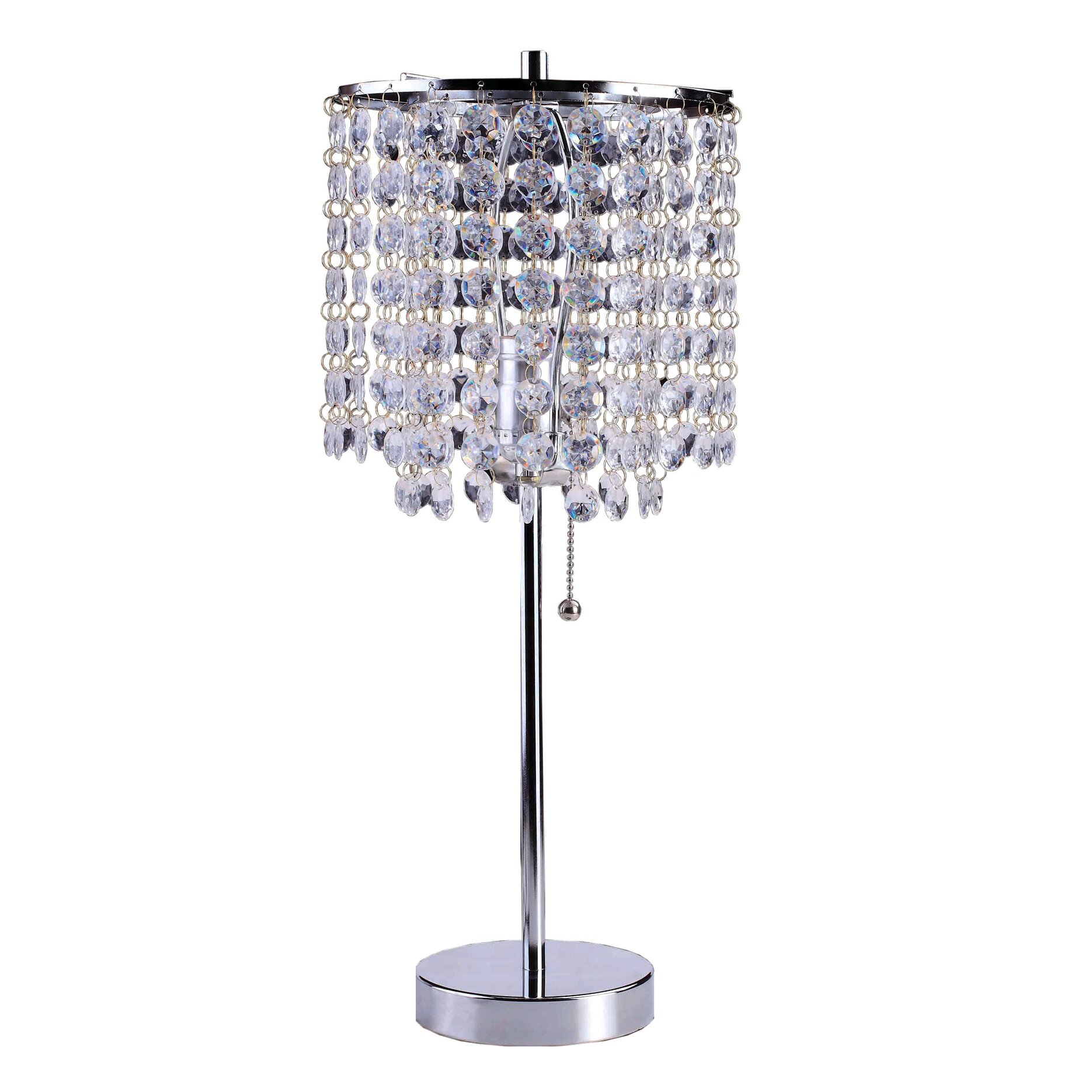 House of Hampton Avins Decorative Glam 20.25" H Table Lamp ...