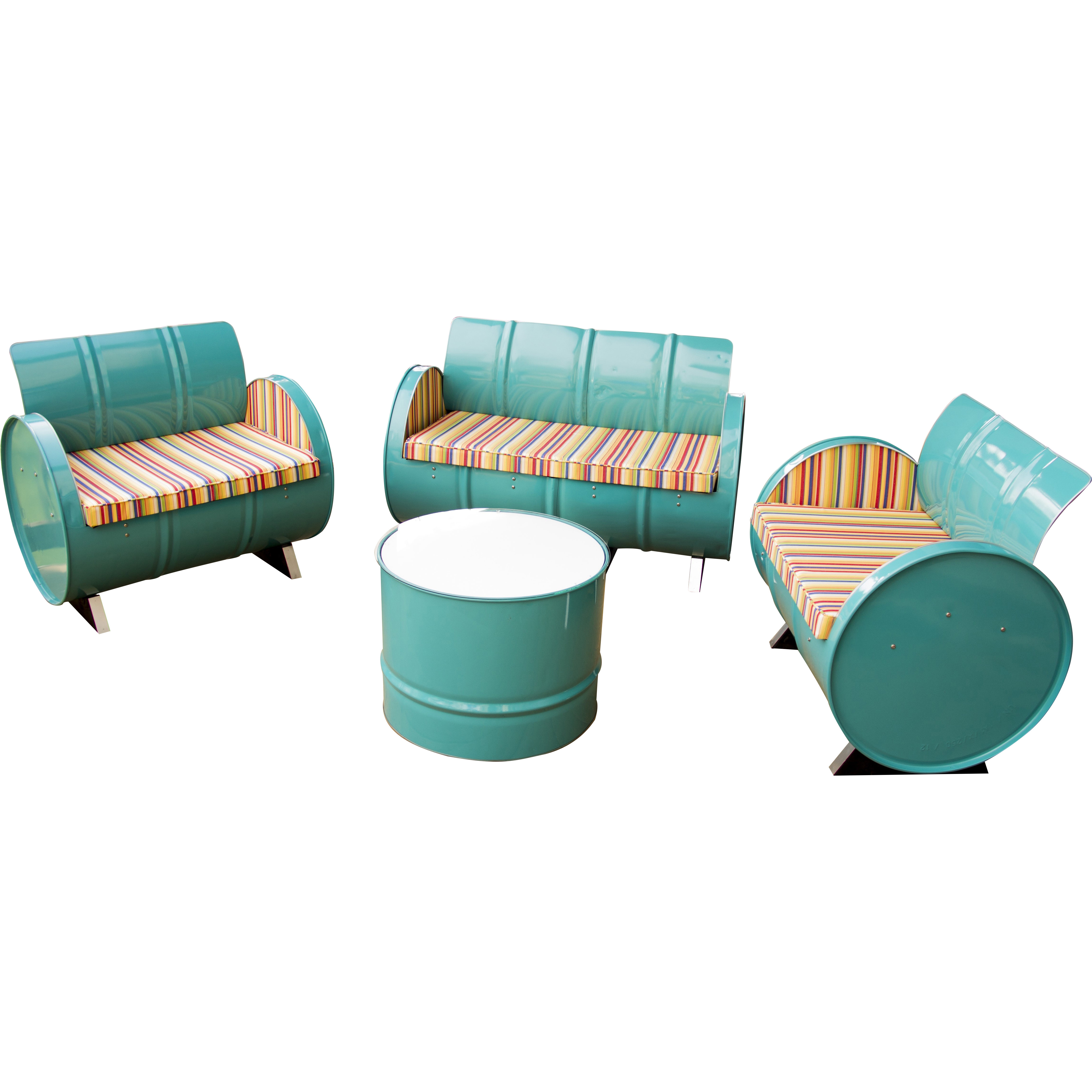 Outer Banks 4 Piece Seating Group with Cushions Wayfair