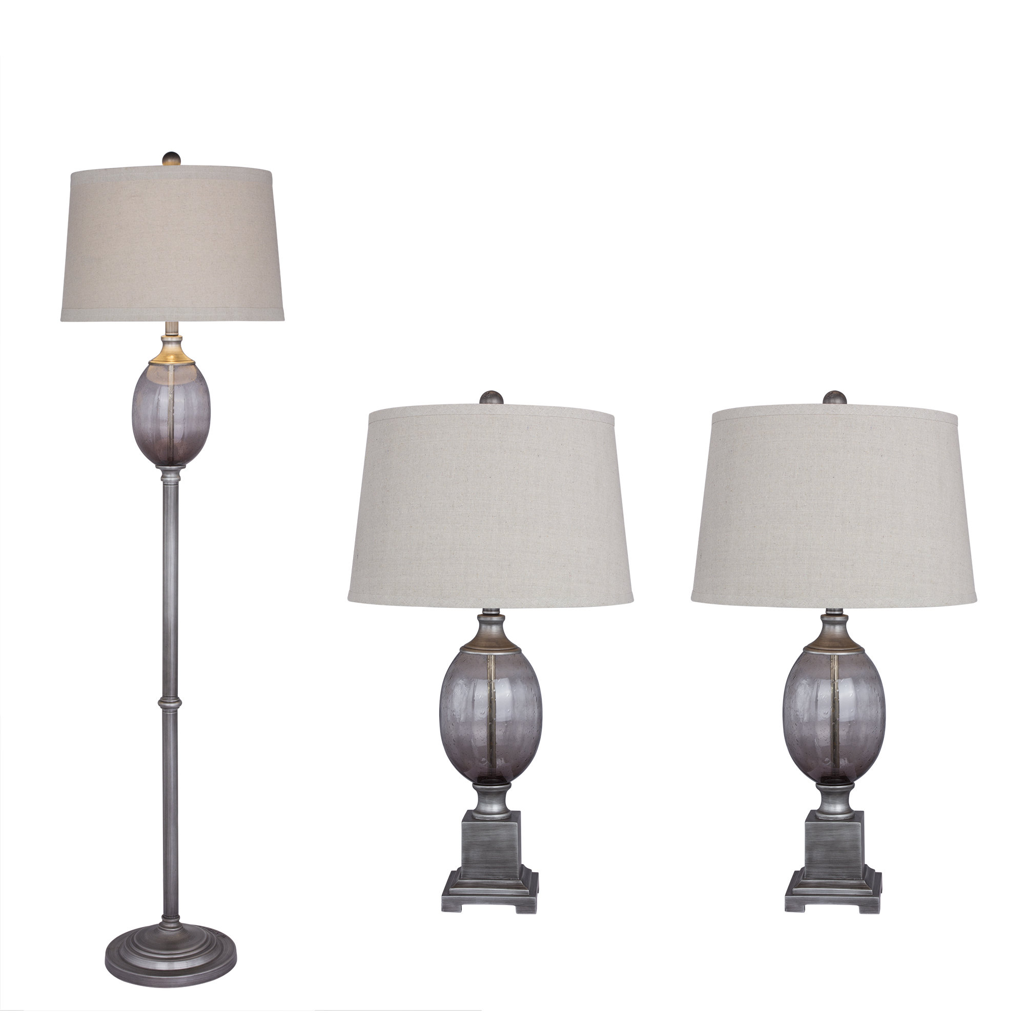 Floor Lamp With Glass Table