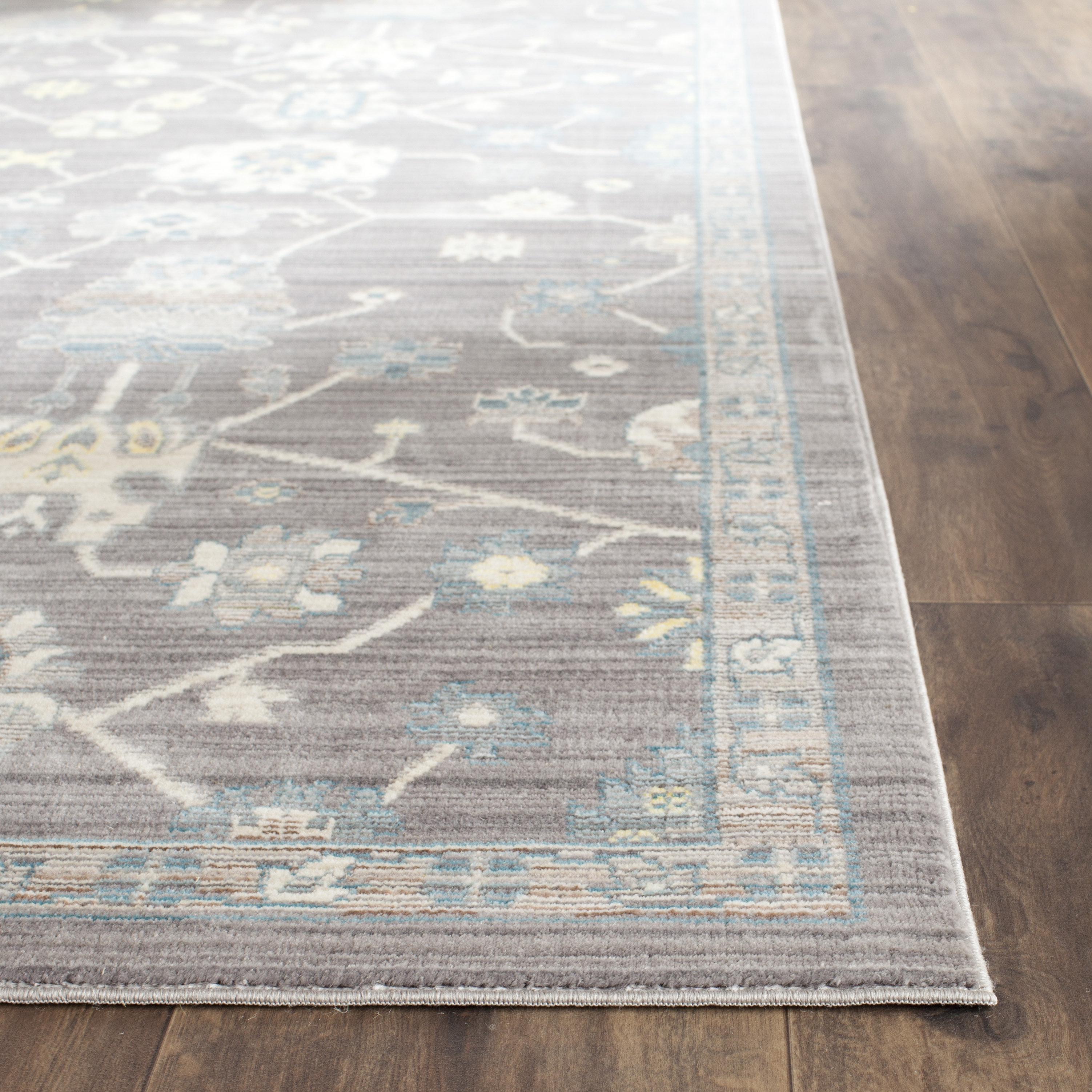 Thanh Mauve/Mauve Area Rug Wayfair