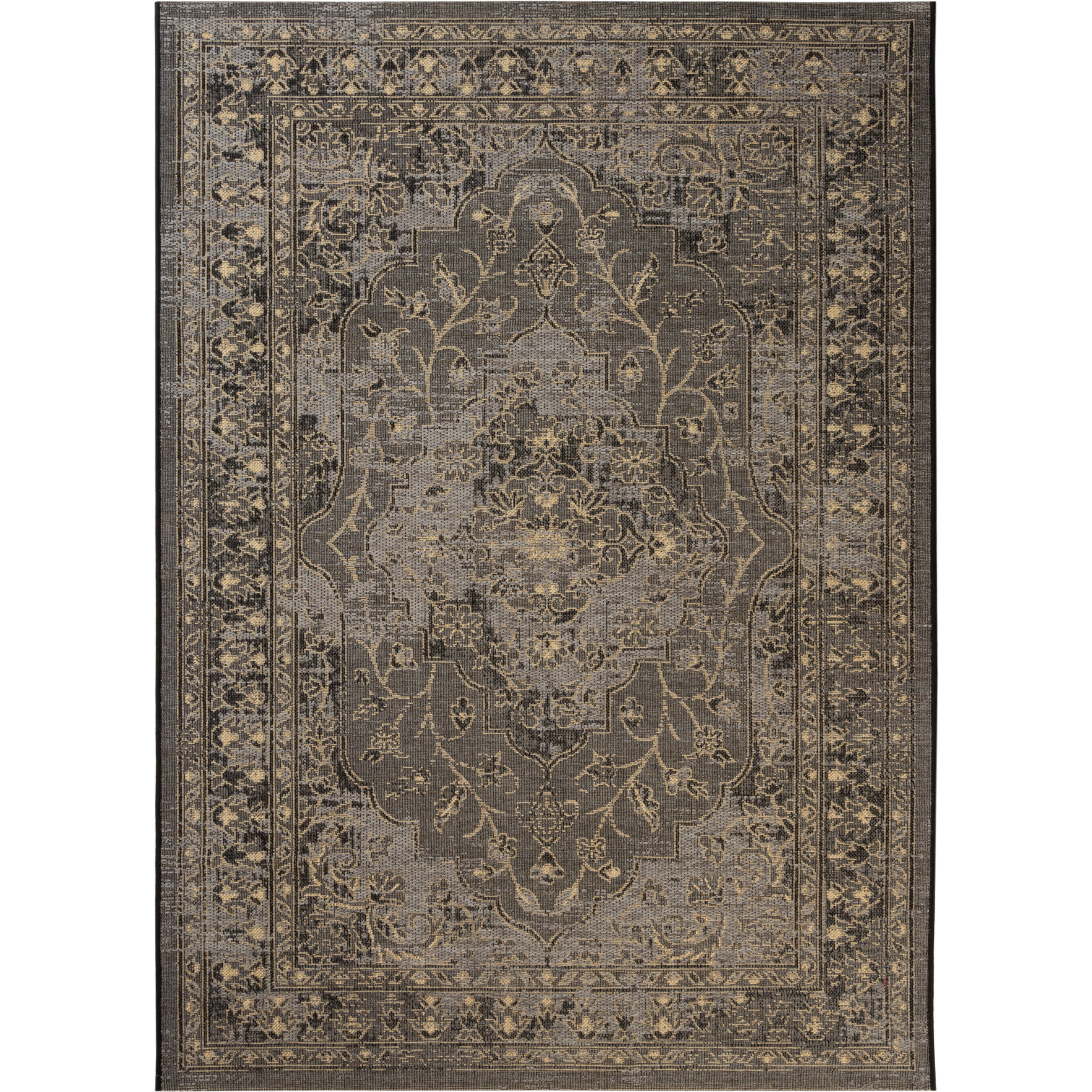 Censier Black/Cream Area Rug Wayfair