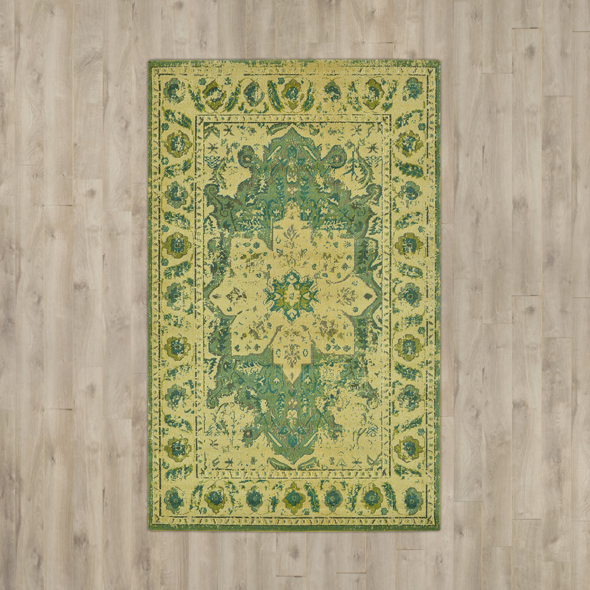Rialto Green Area Rug Wayfair
