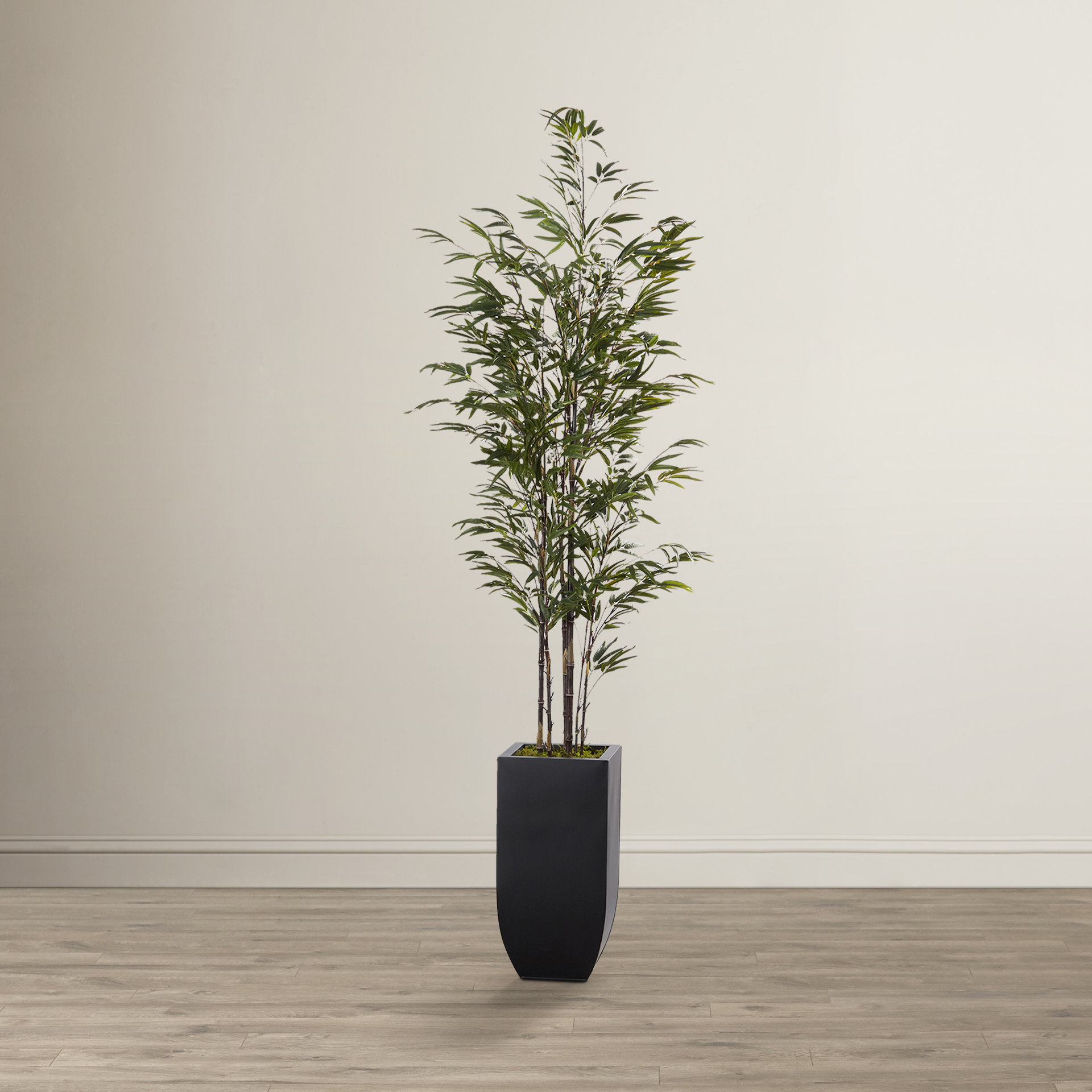 Artificial Bamboo Tree in Planter Wayfair