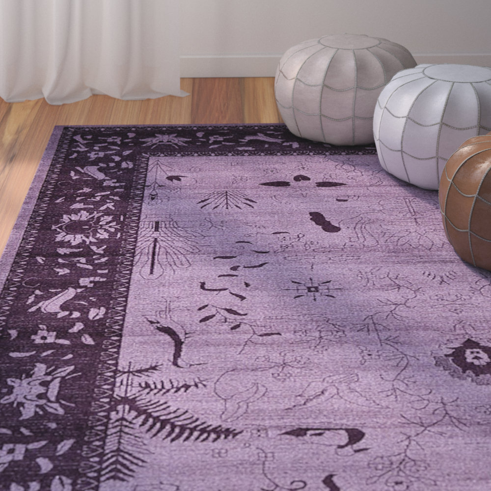 Imperial Purple Area Rug Wayfair