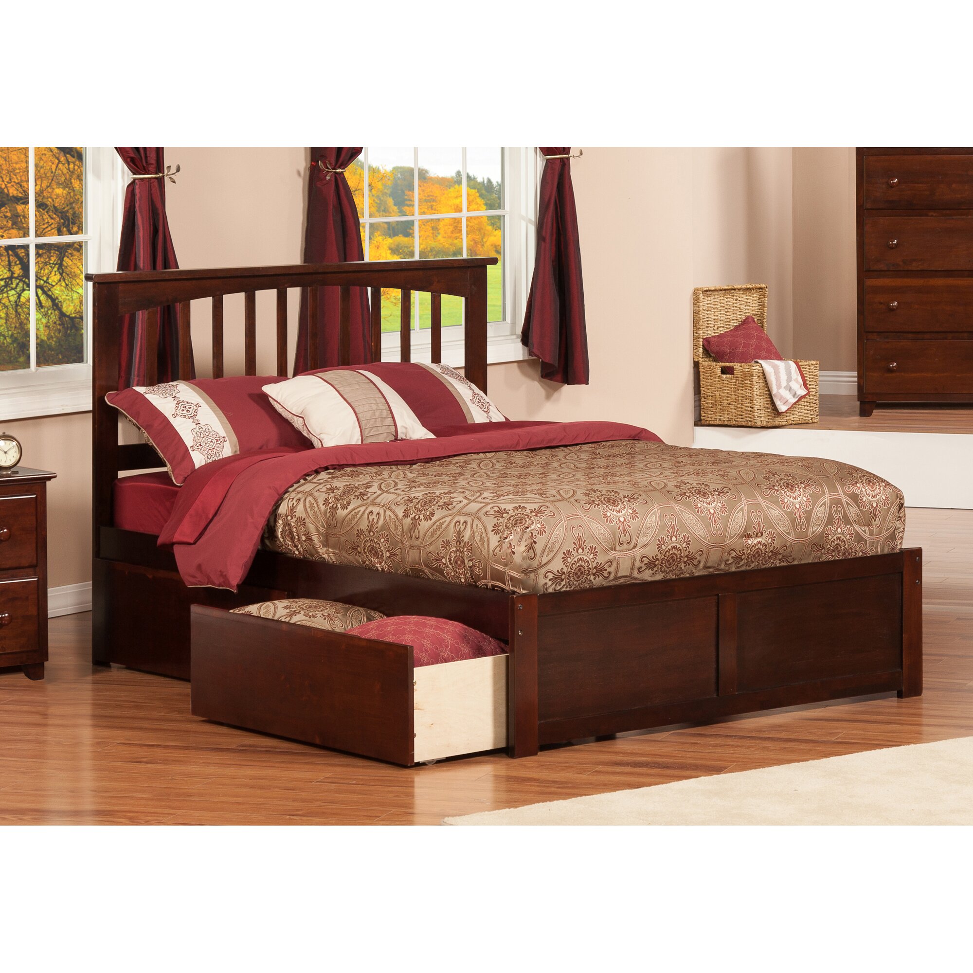 Greyson Storage Platform Bed | Wayfair