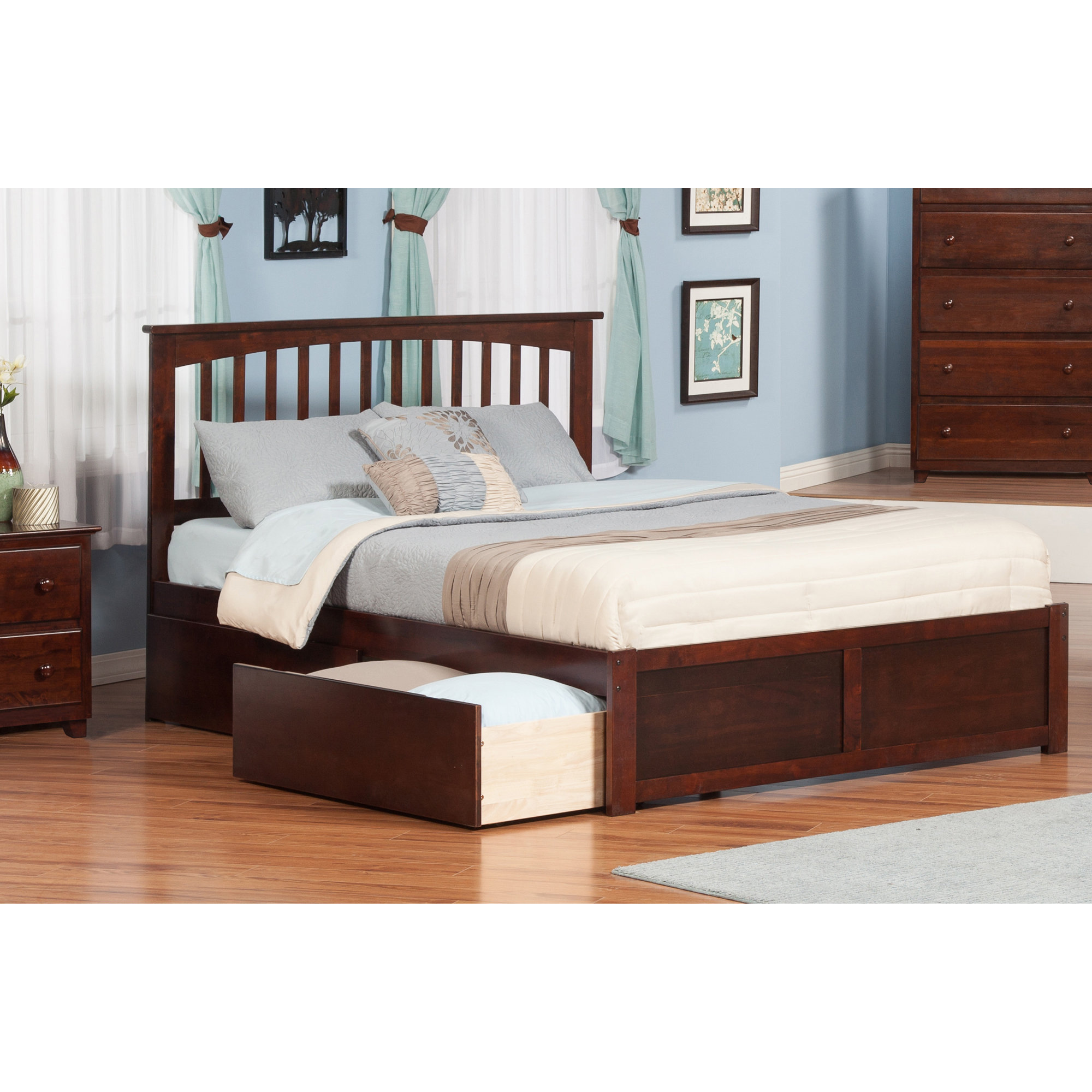 Greyson Storage Platform Bed Wayfair
