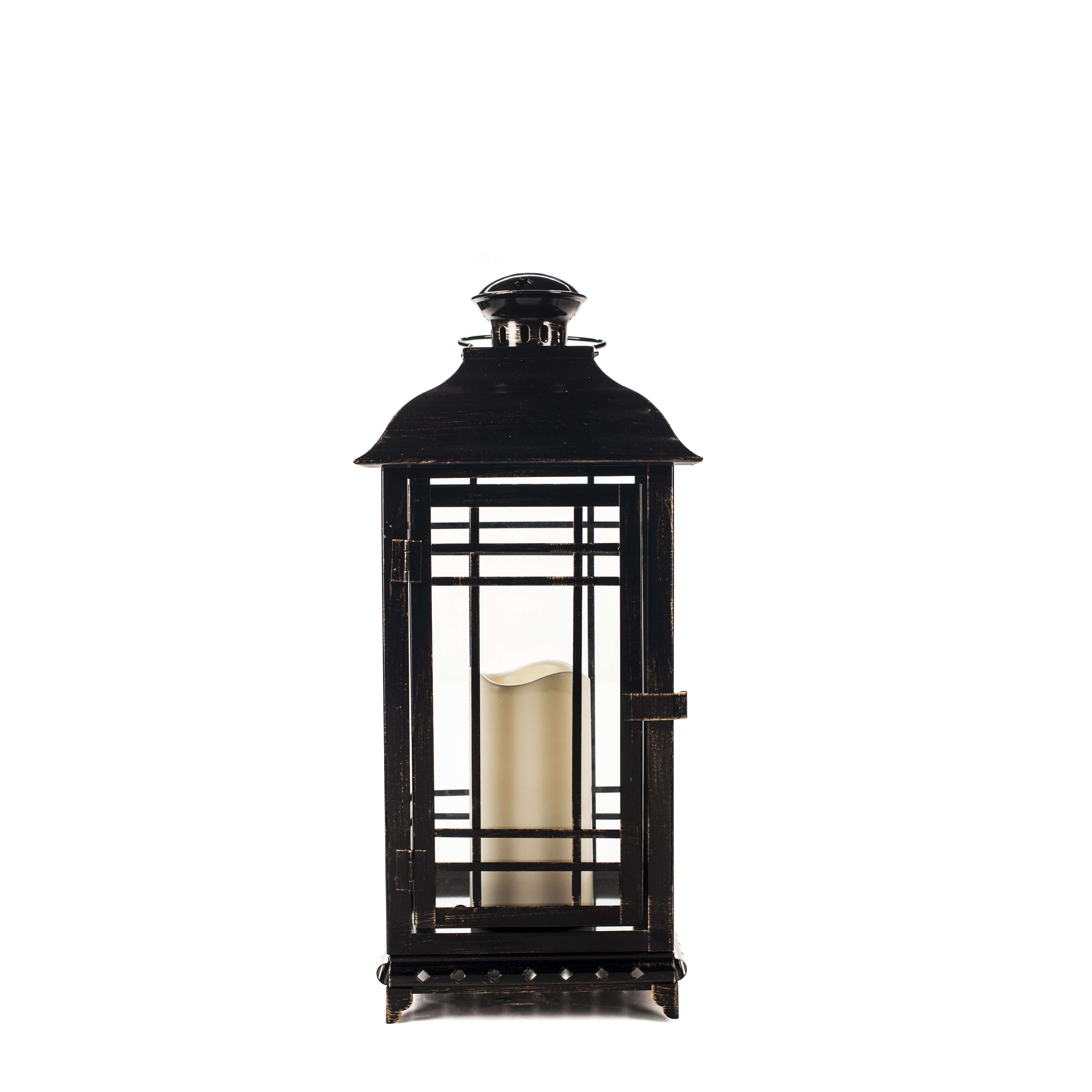 Metal Flameless Candle Lantern Wayfair