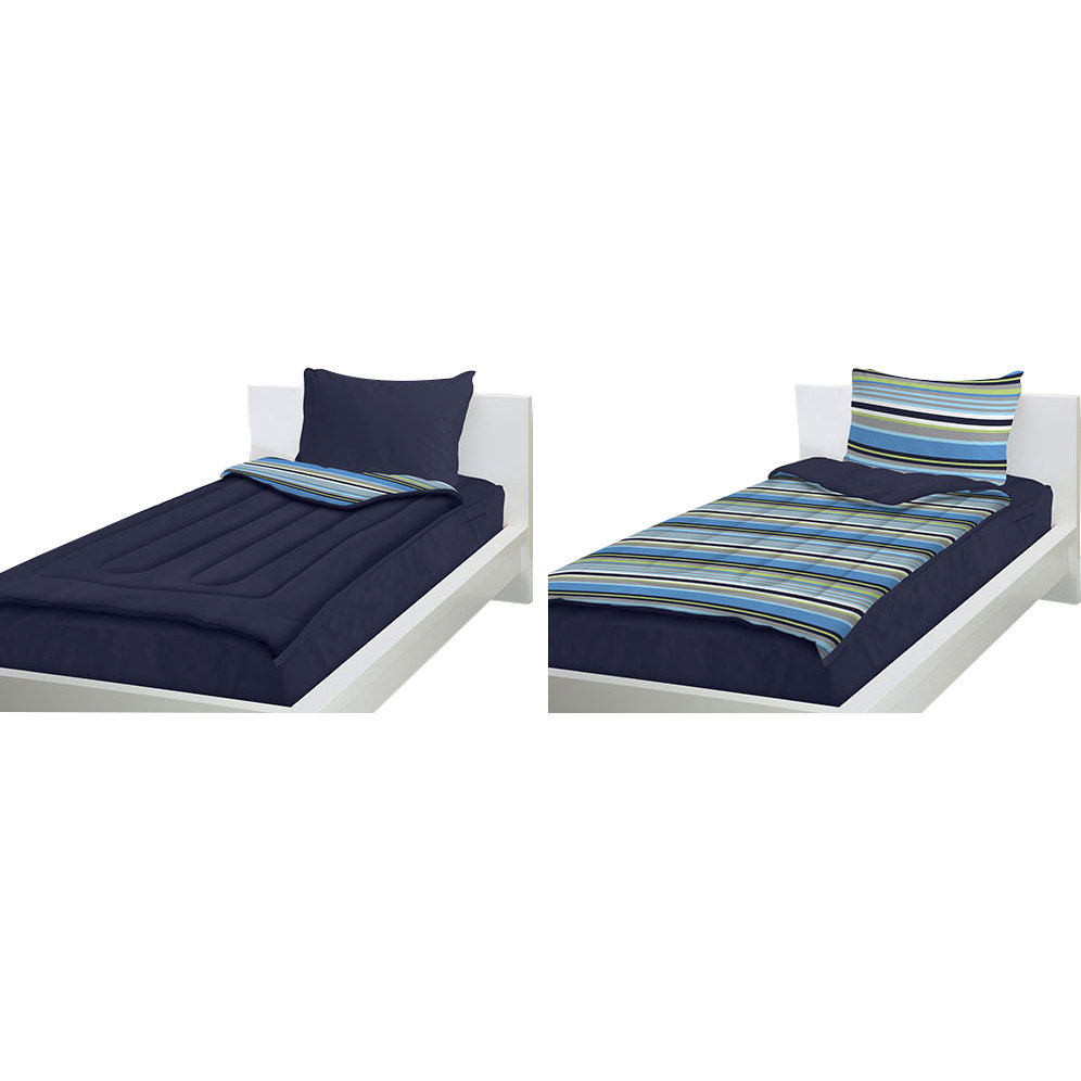 Zipit Bedding Navy Blue Bed in a Bag Set & Reviews Wayfair